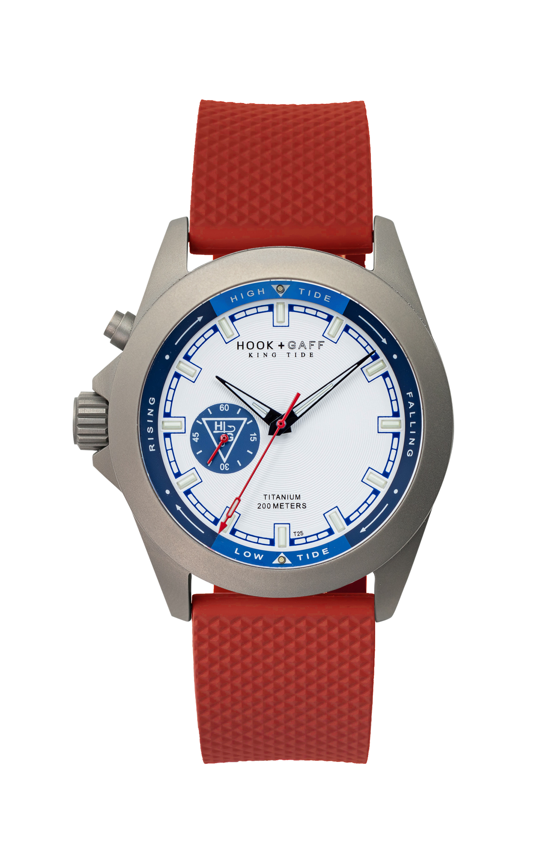 King Tide Watch - White and Blue Dial