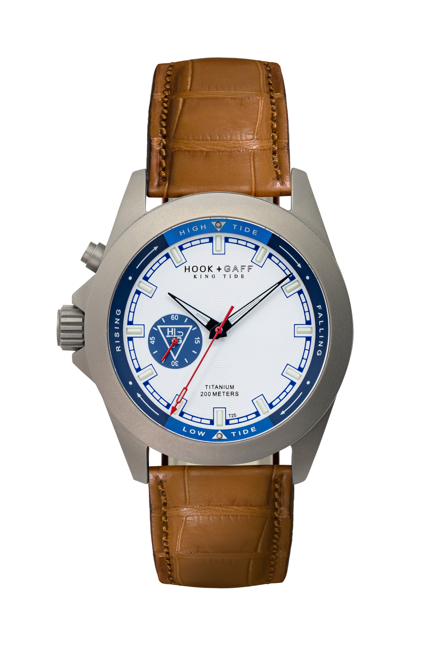King Tide Watch - White and Blue Dial