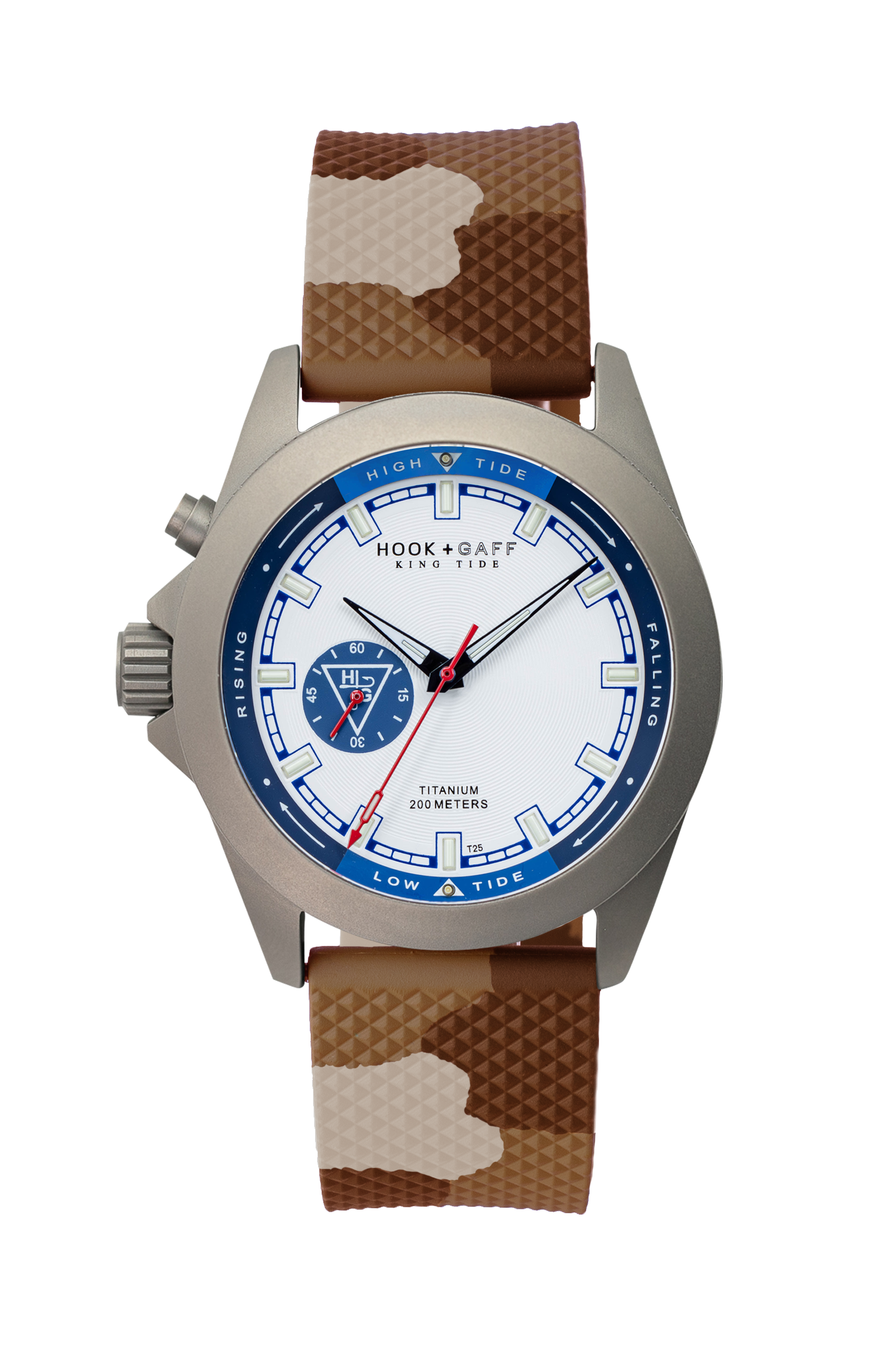 King Tide Watch - White and Blue Dial