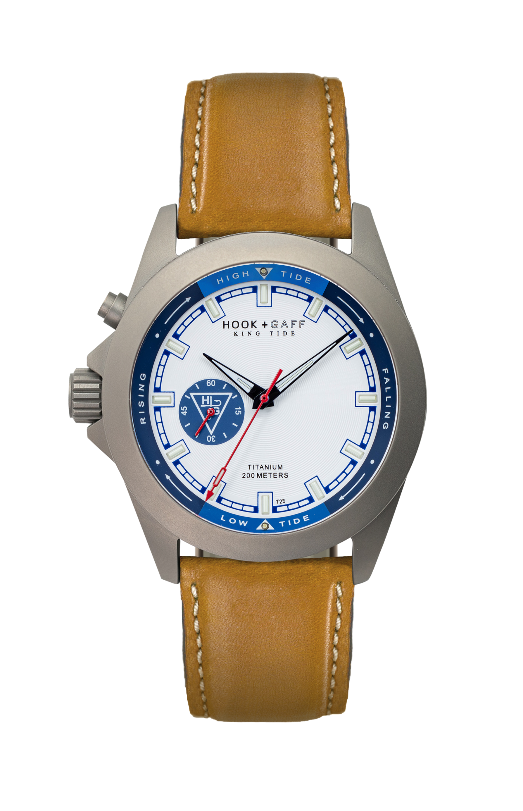 King Tide Watch - White and Blue Dial