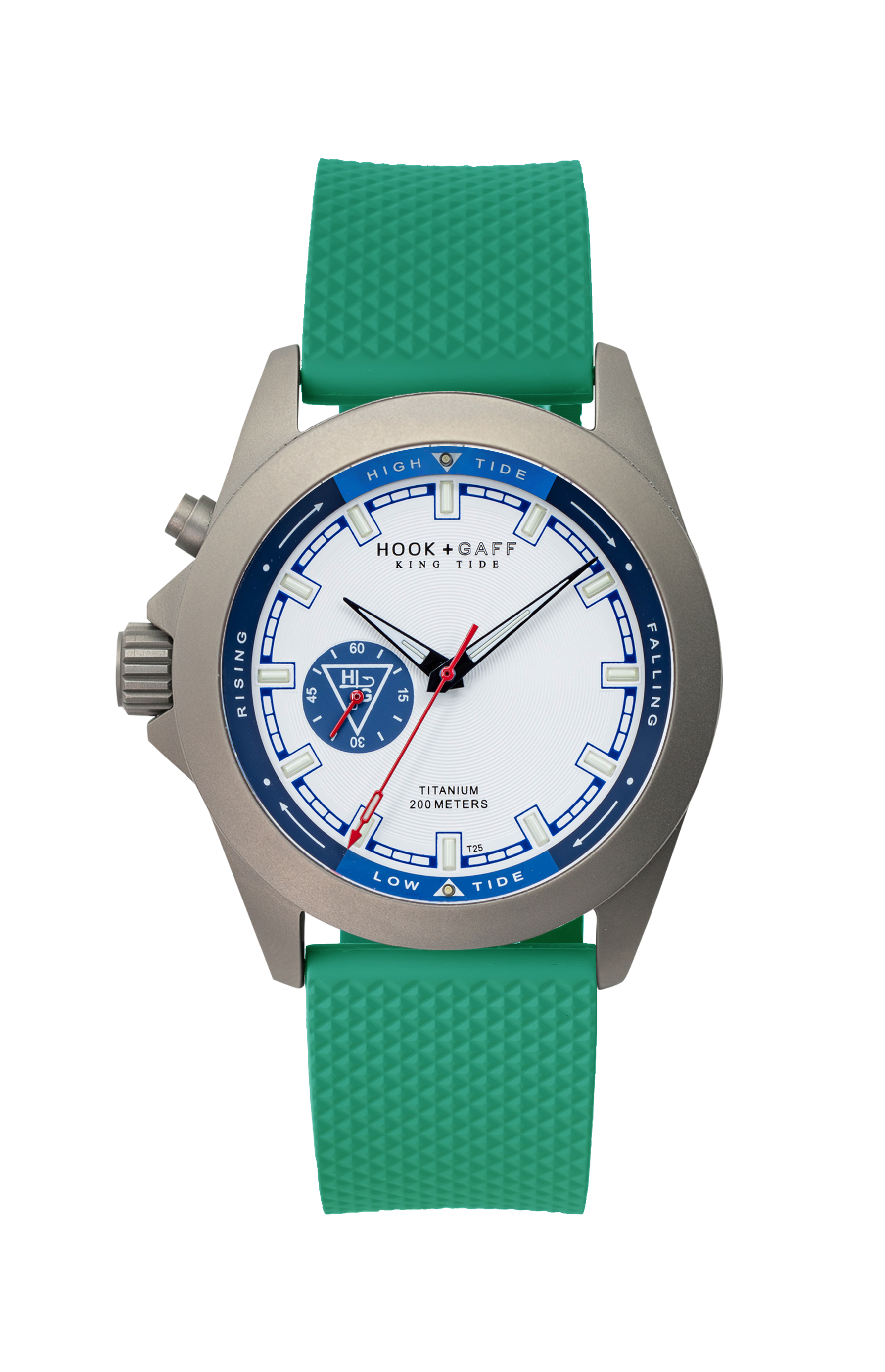 King Tide Watch - White and Blue Dial