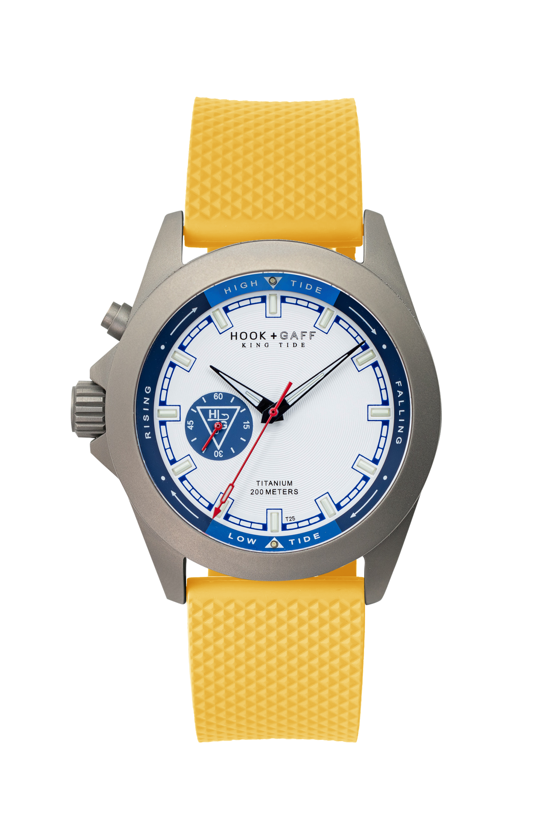 King Tide Watch - White and Blue Dial