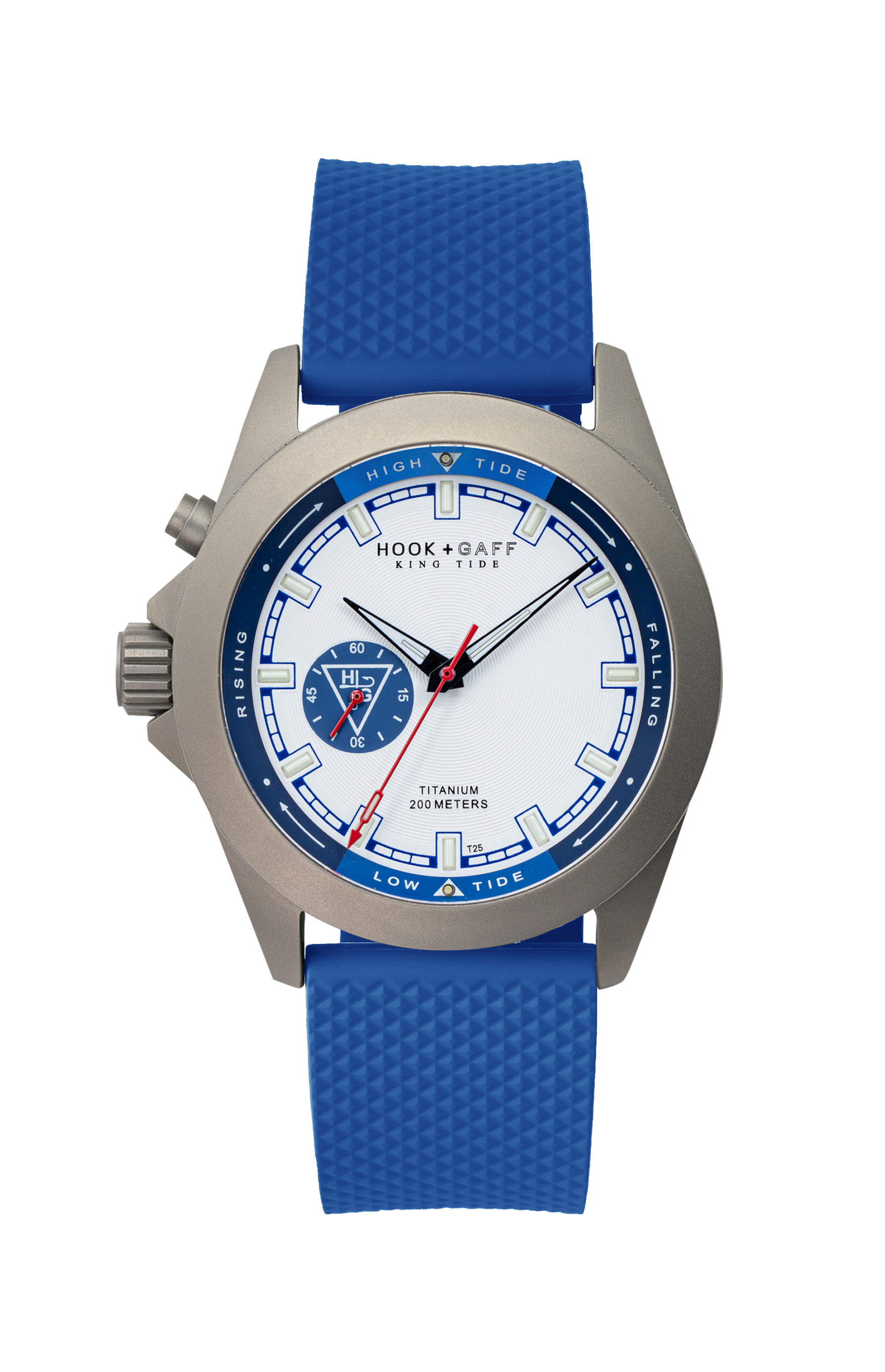 King Tide Watch - White and Blue Dial