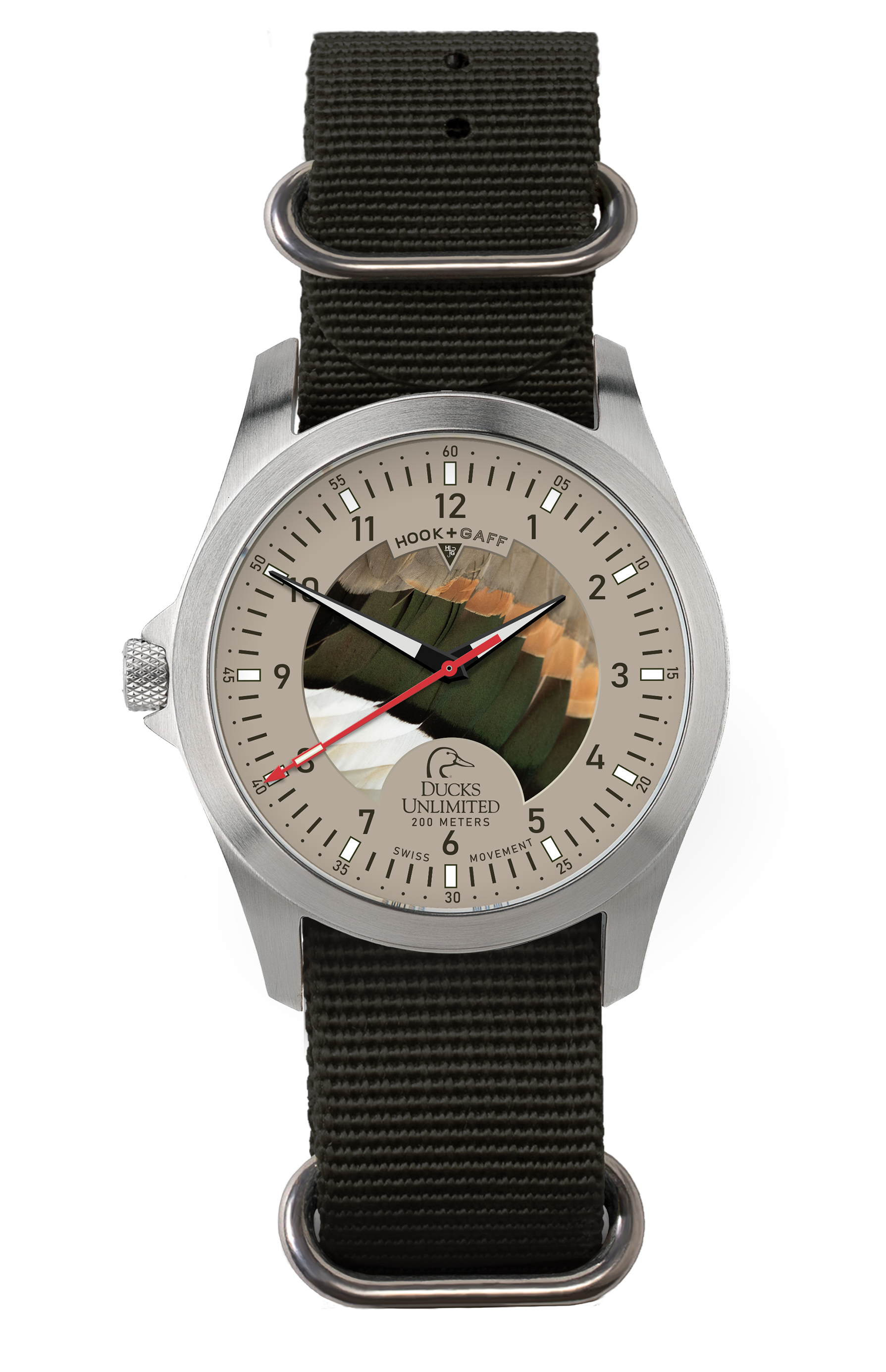 Ducks Unlimited Watch - Pintail Feather Dial