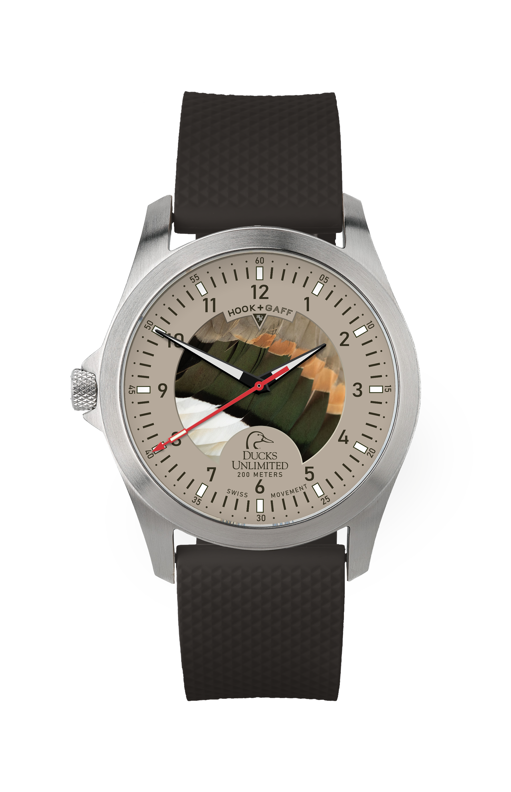 Ducks Unlimited Watch - Pintail Feather Dial