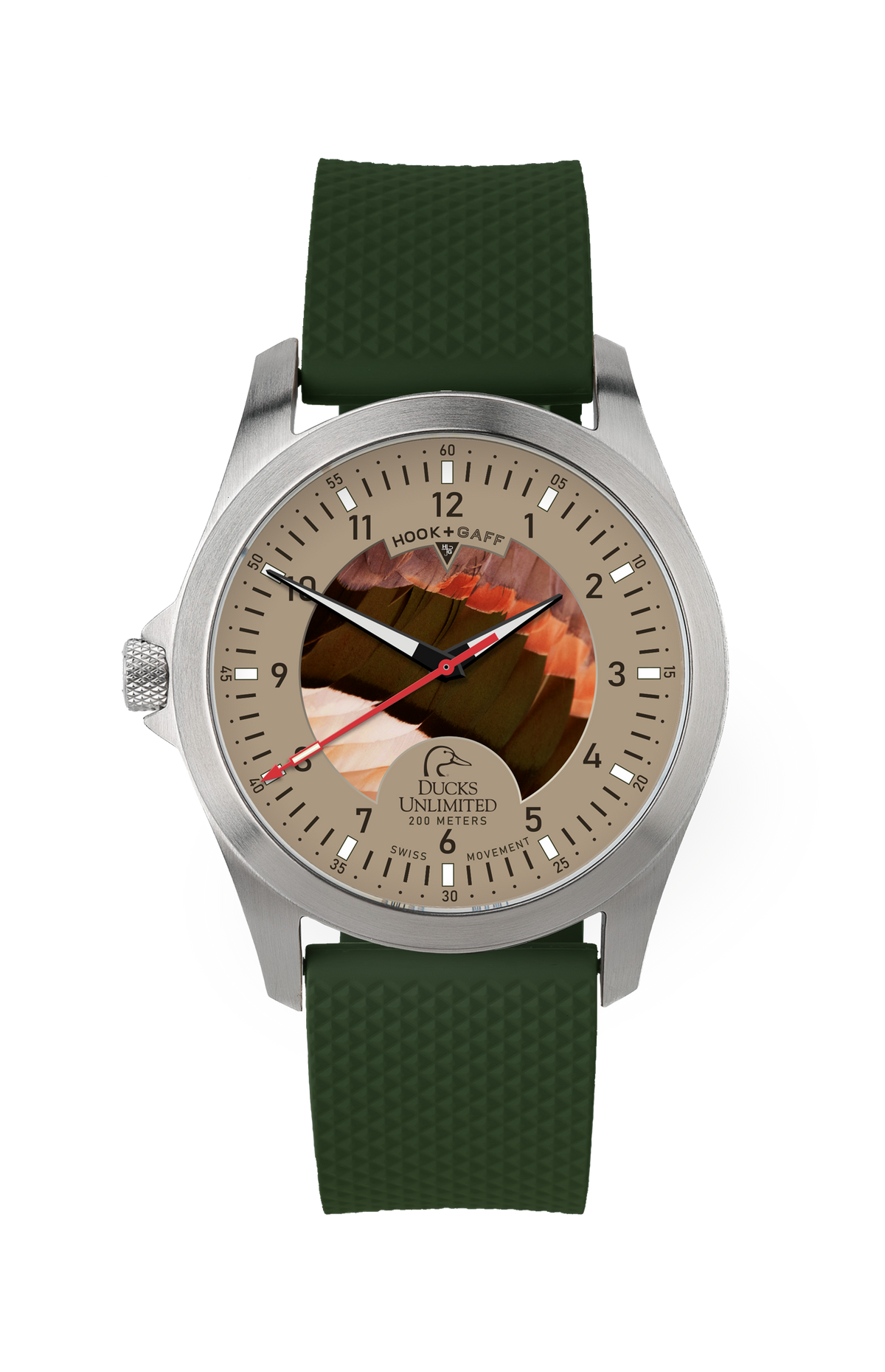 Ducks Unlimited Watch - Pintail Feather Dial