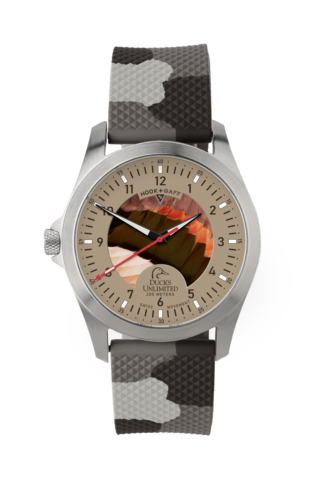 Ducks Unlimited Watch - Pintail Feather Dial