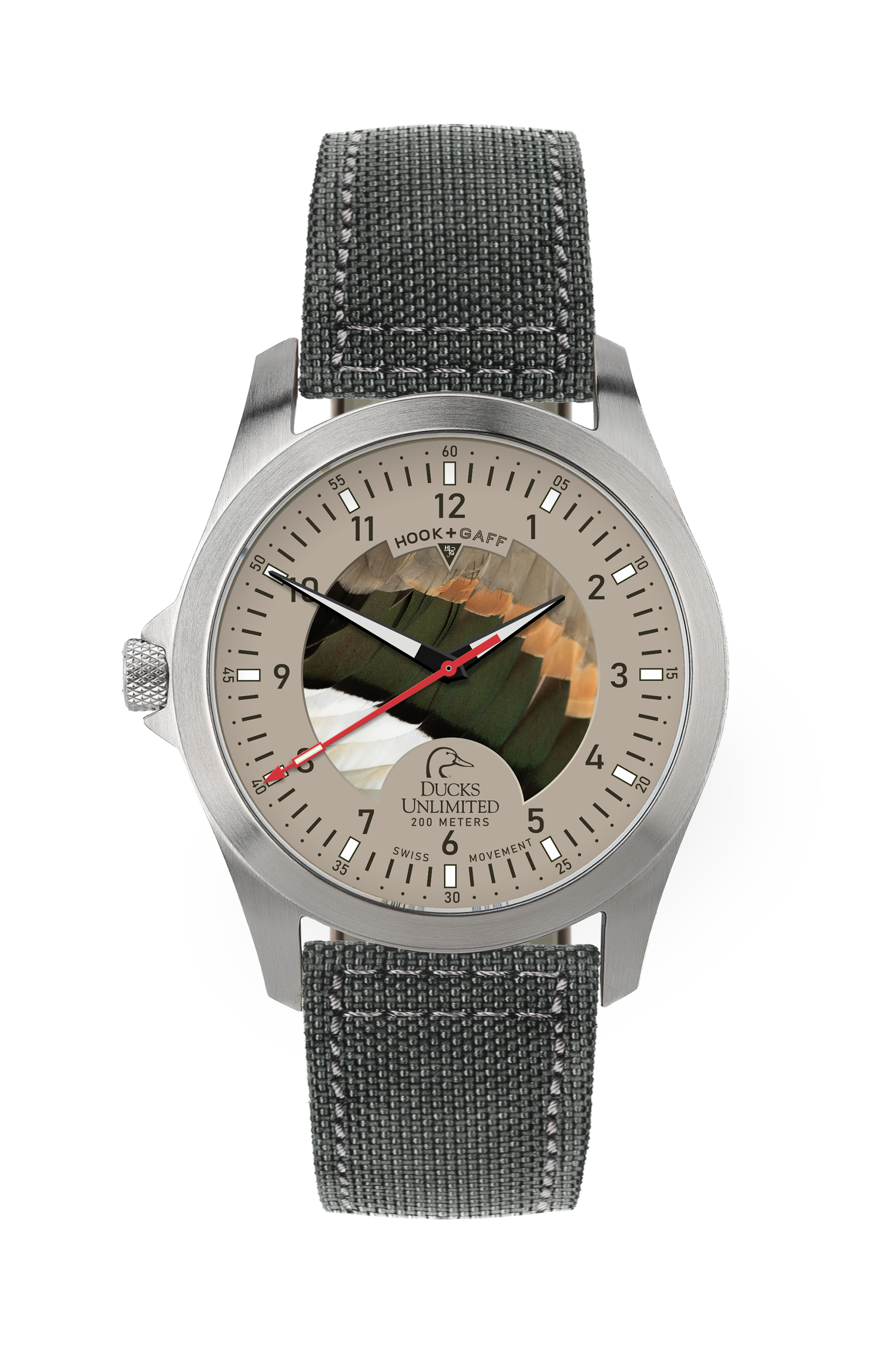 Ducks Unlimited Watch - Pintail Feather Dial