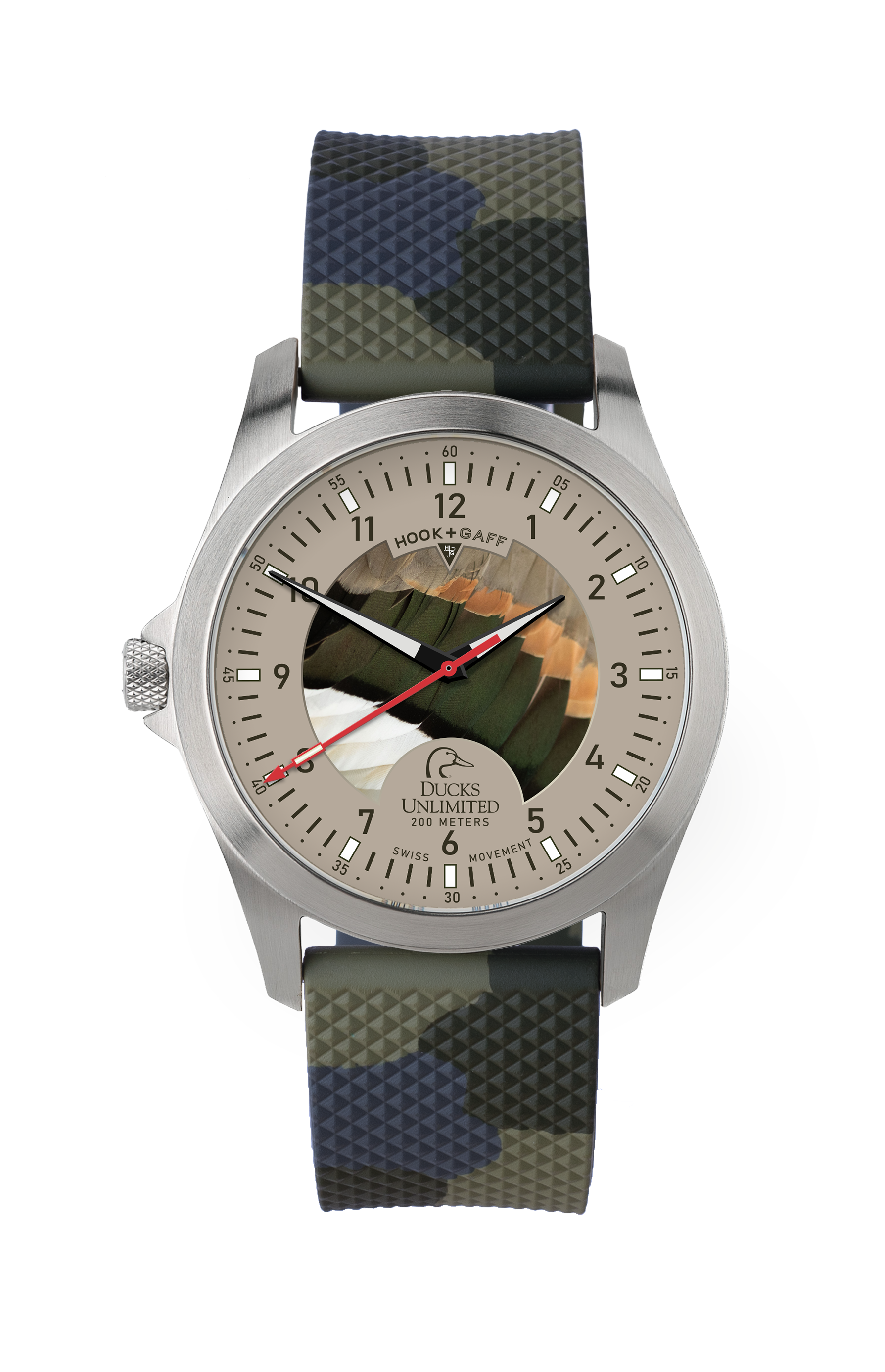Ducks Unlimited Watch - Pintail Feather Dial