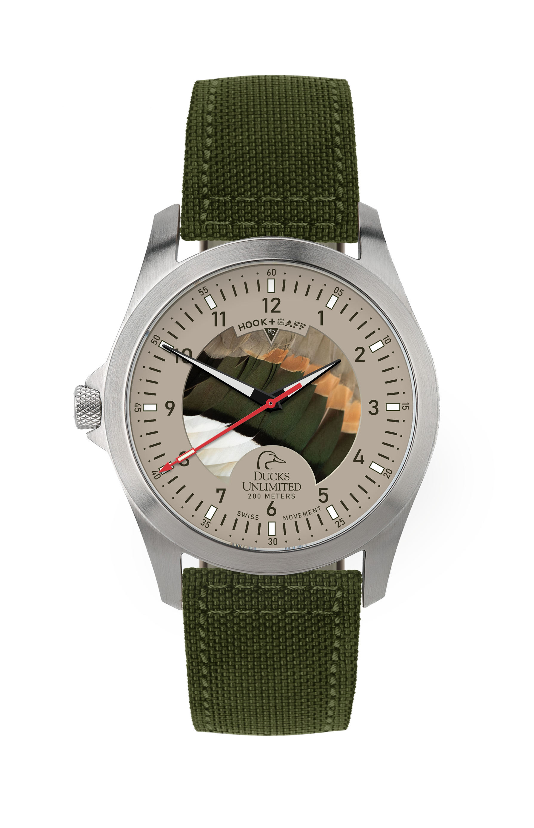 Ducks Unlimited Watch - Pintail Feather Dial