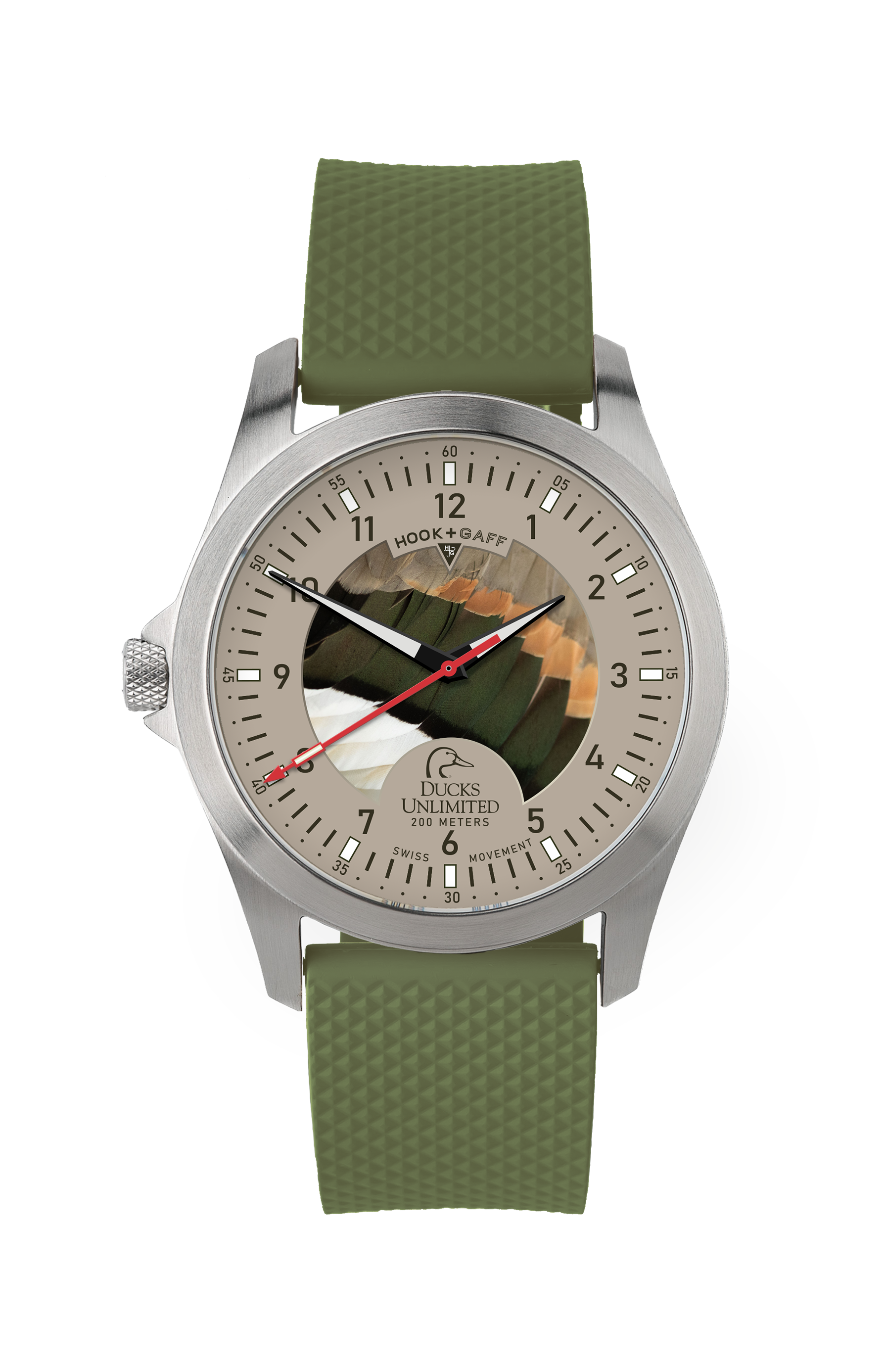 Ducks Unlimited Watch - Pintail Feather Dial