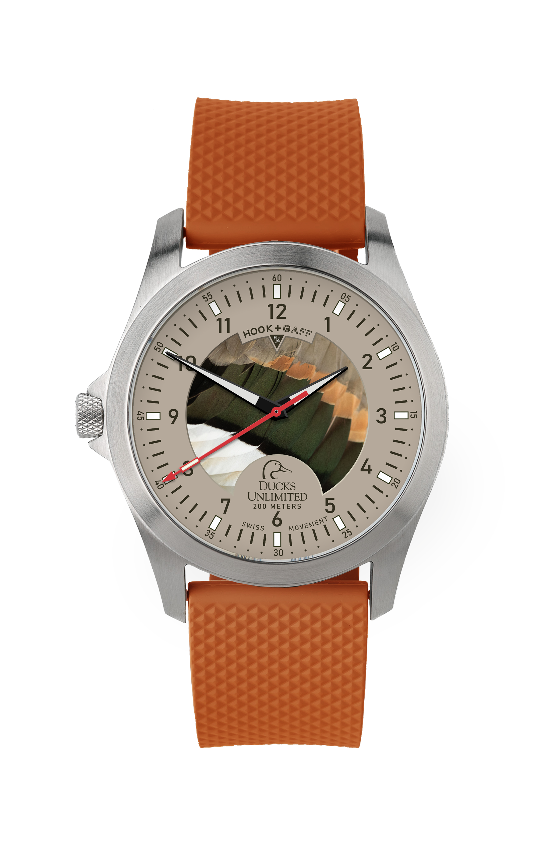 Ducks Unlimited Watch - Pintail Feather Dial