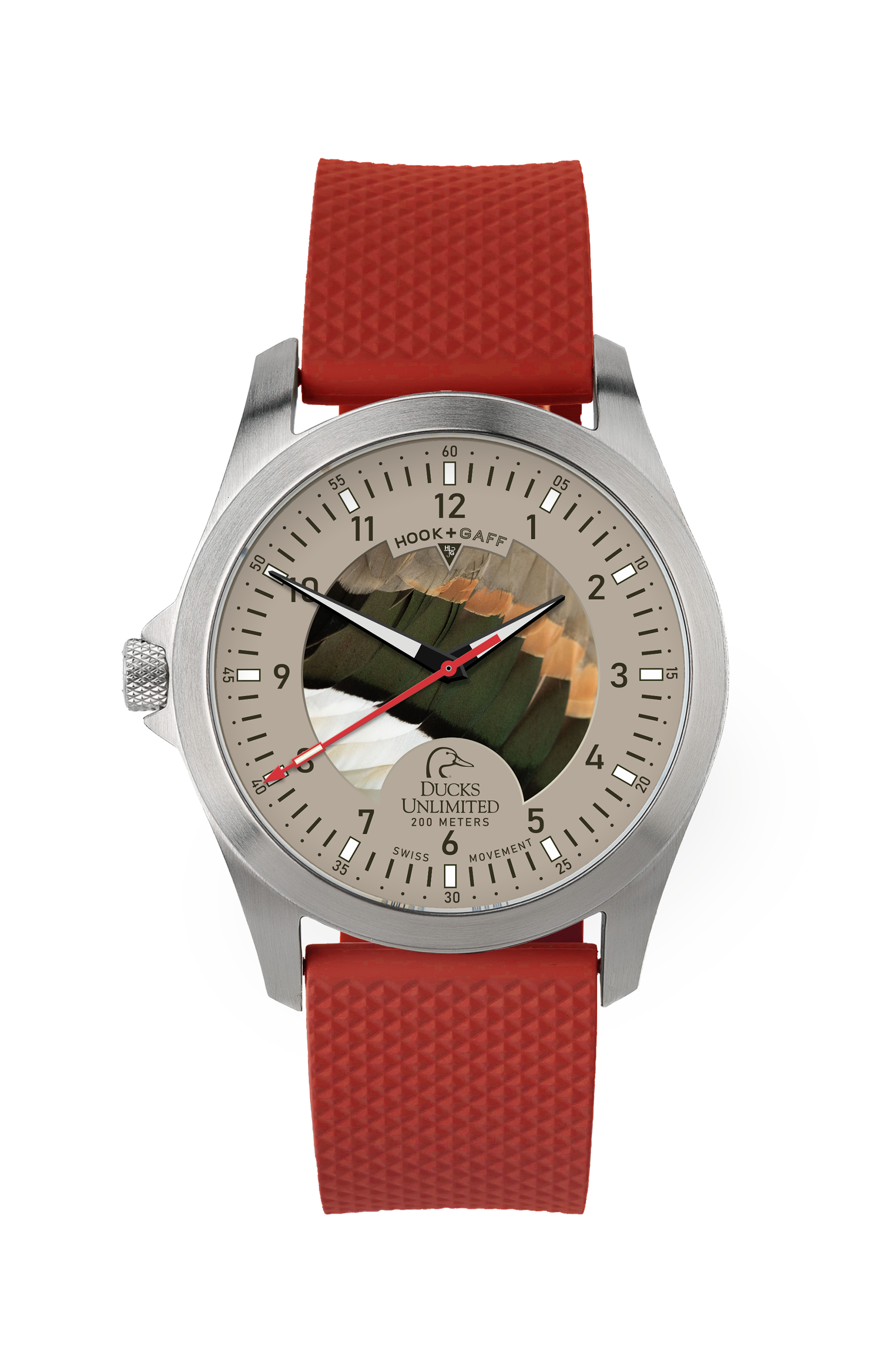 Ducks Unlimited Watch - Pintail Feather Dial