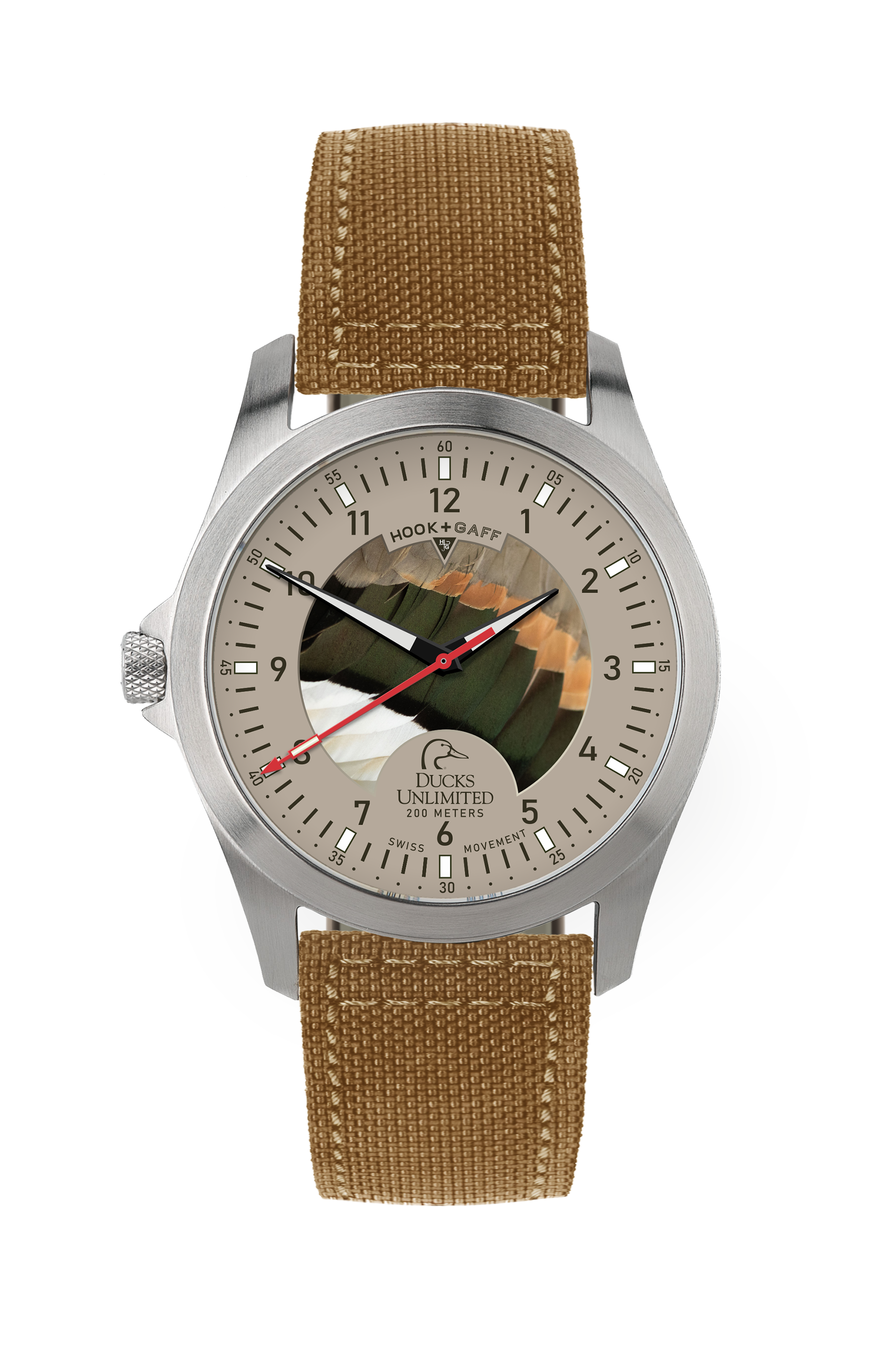 Ducks Unlimited Watch - Pintail Feather Dial