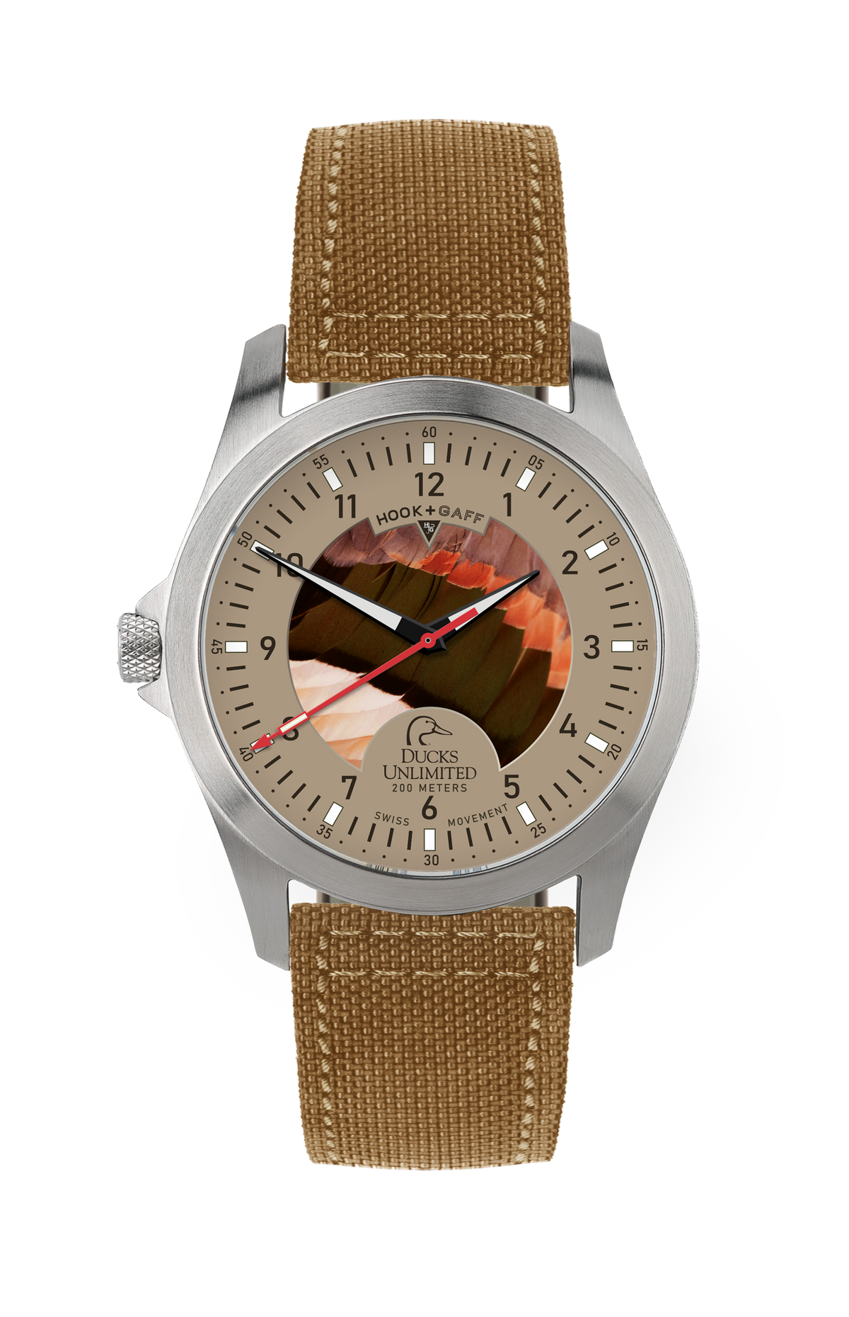 Ducks Unlimited Watch - Pintail Feather Dial