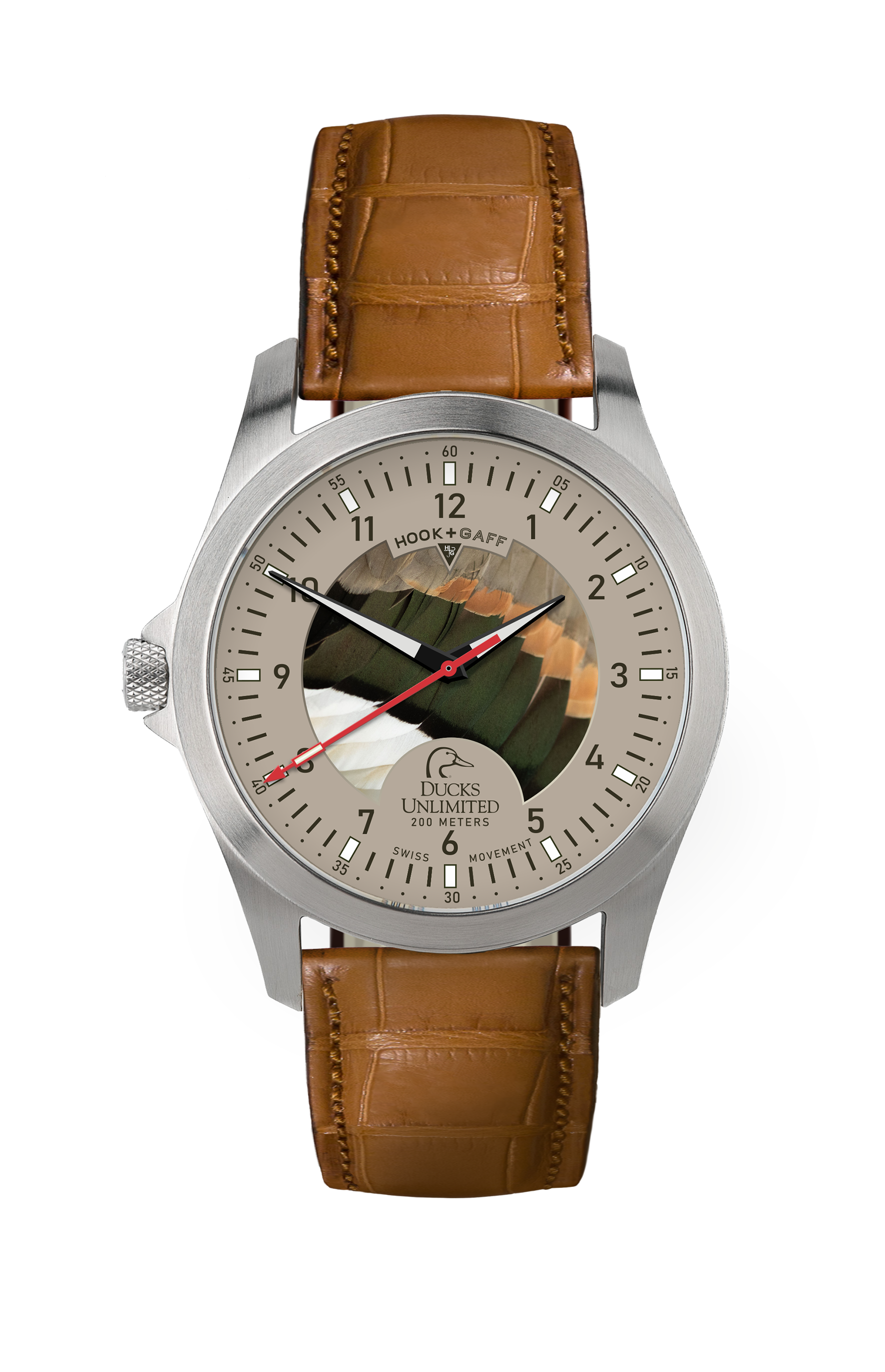 Ducks Unlimited Watch - Pintail Feather Dial