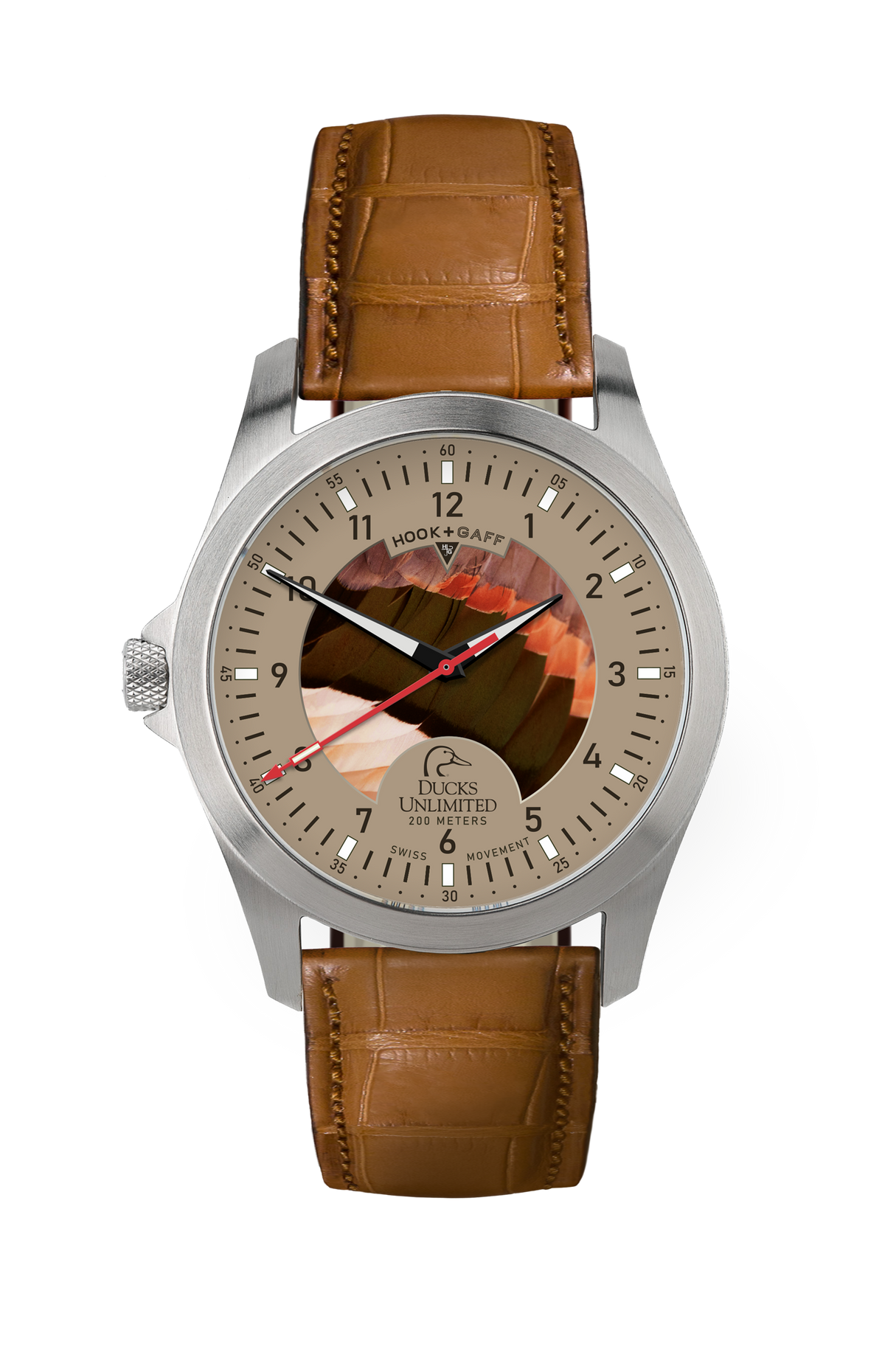 Ducks Unlimited Watch - Pintail Feather Dial
