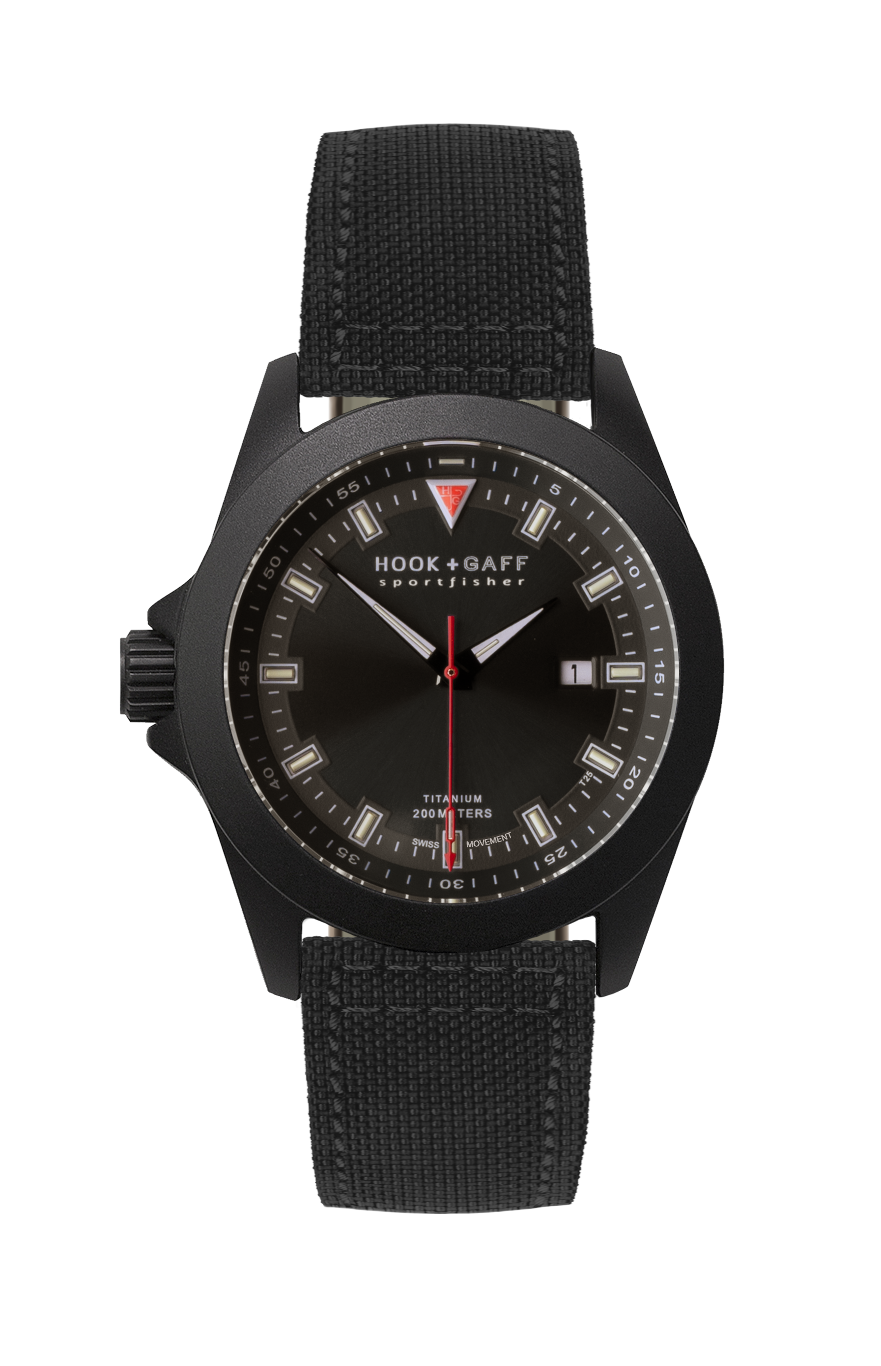 Sportfisher Black - Black Dial