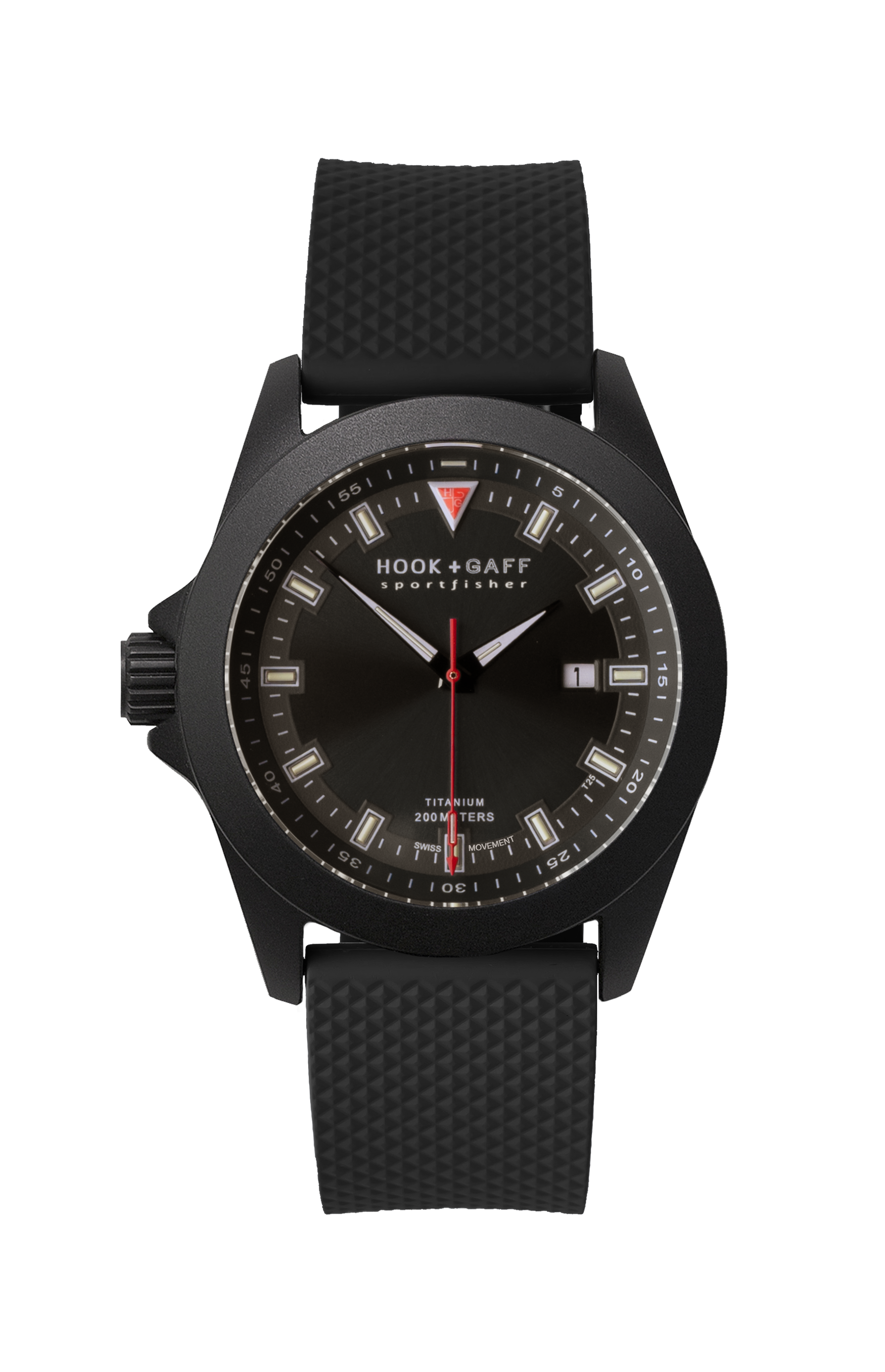 Sportfisher Black - Black Dial