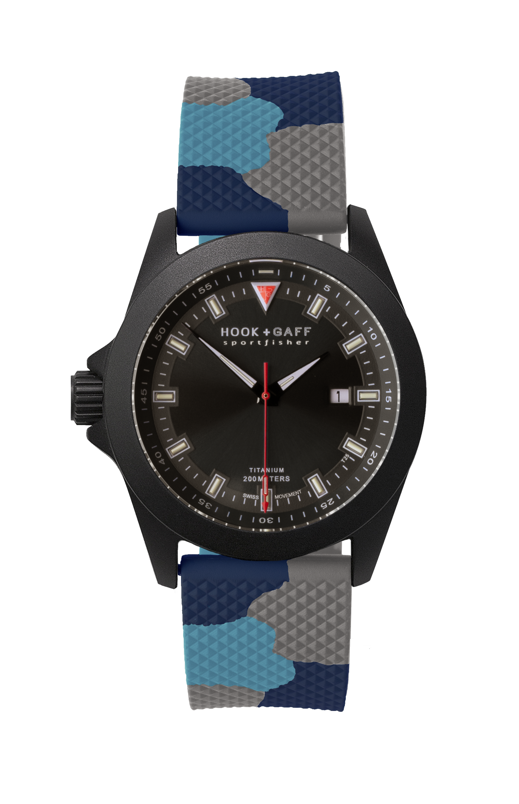 Sportfisher Black - Black Dial