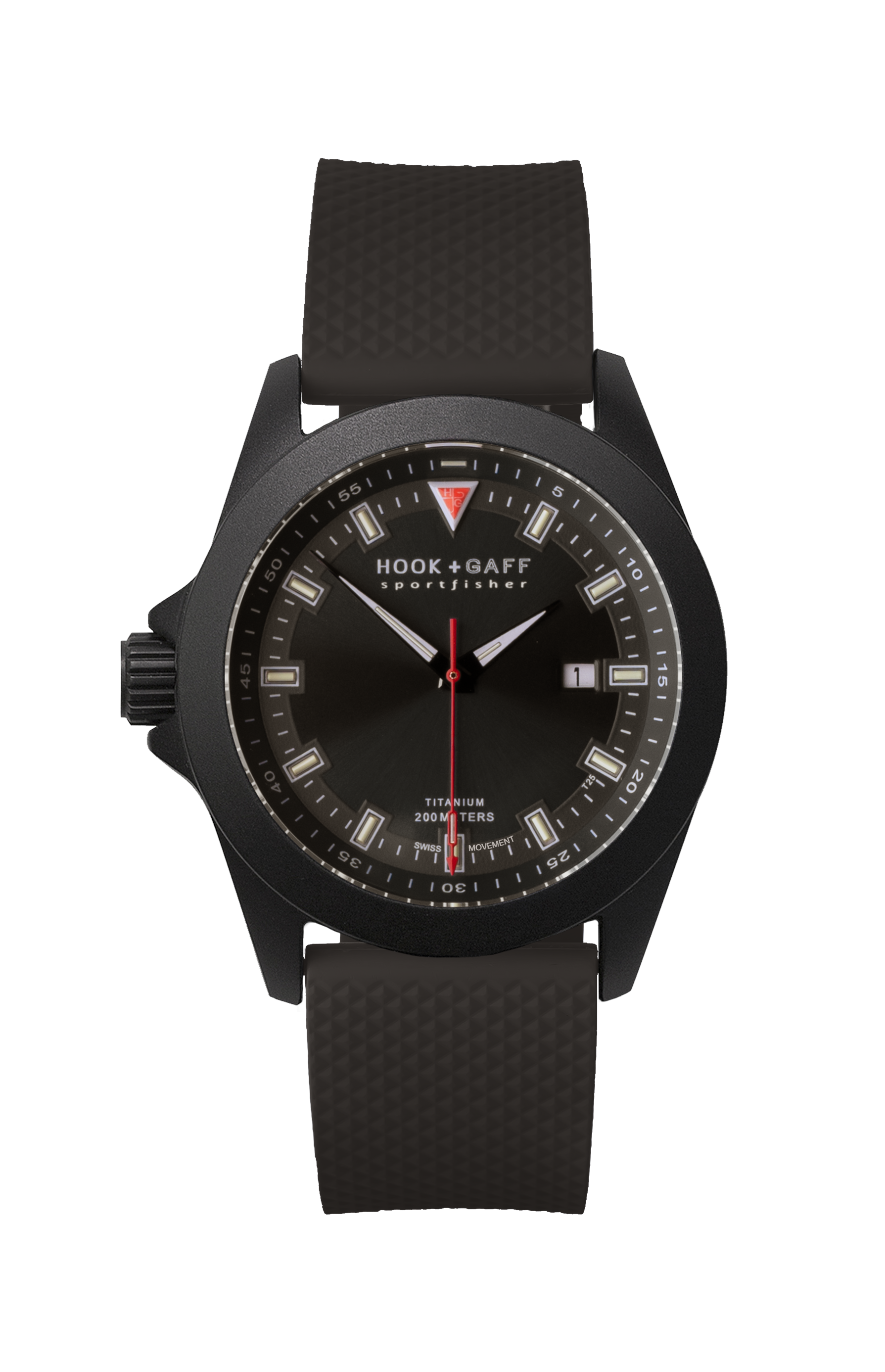 Sportfisher Black - Black Dial