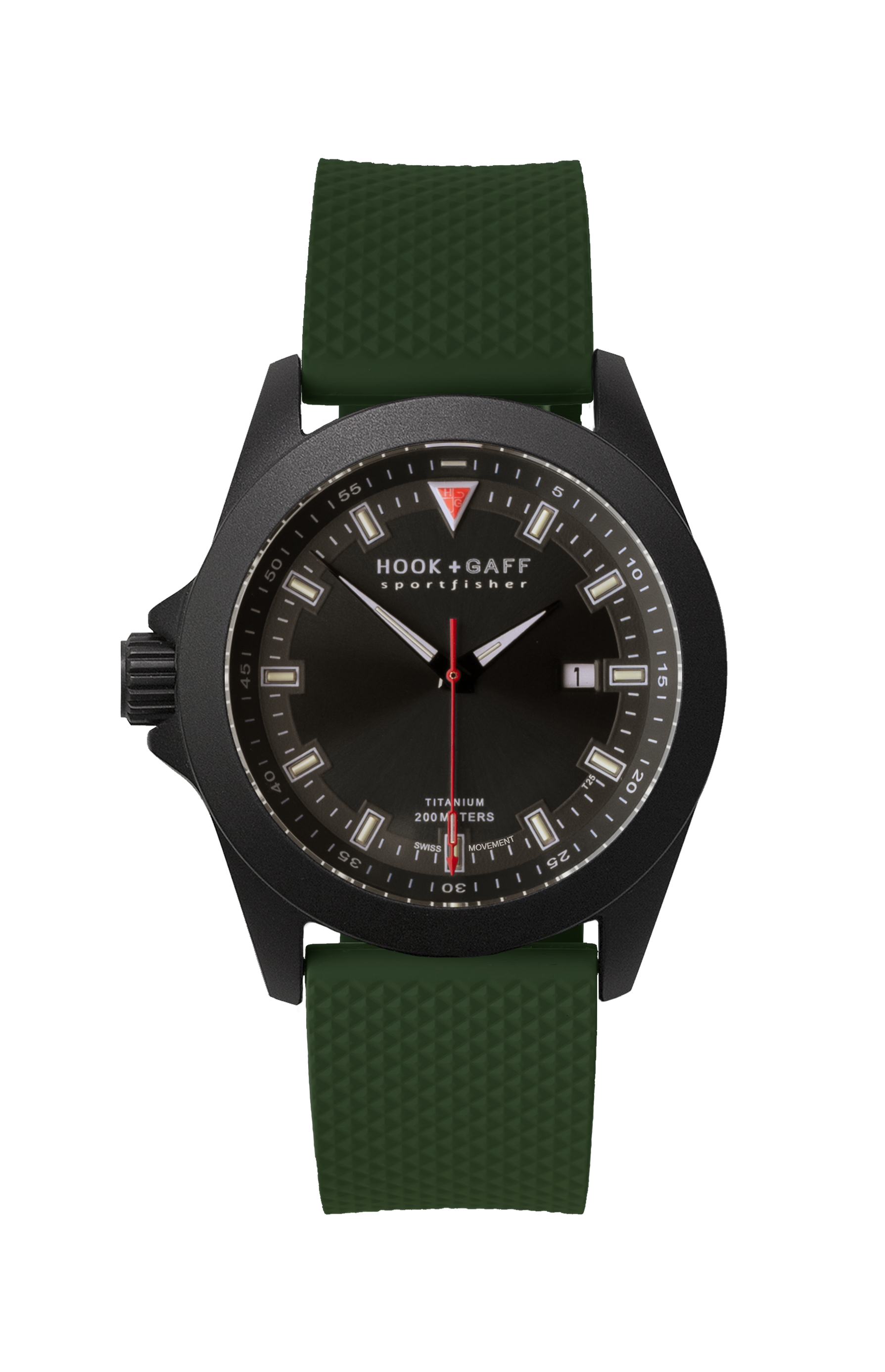 Sportfisher Black - Black Dial