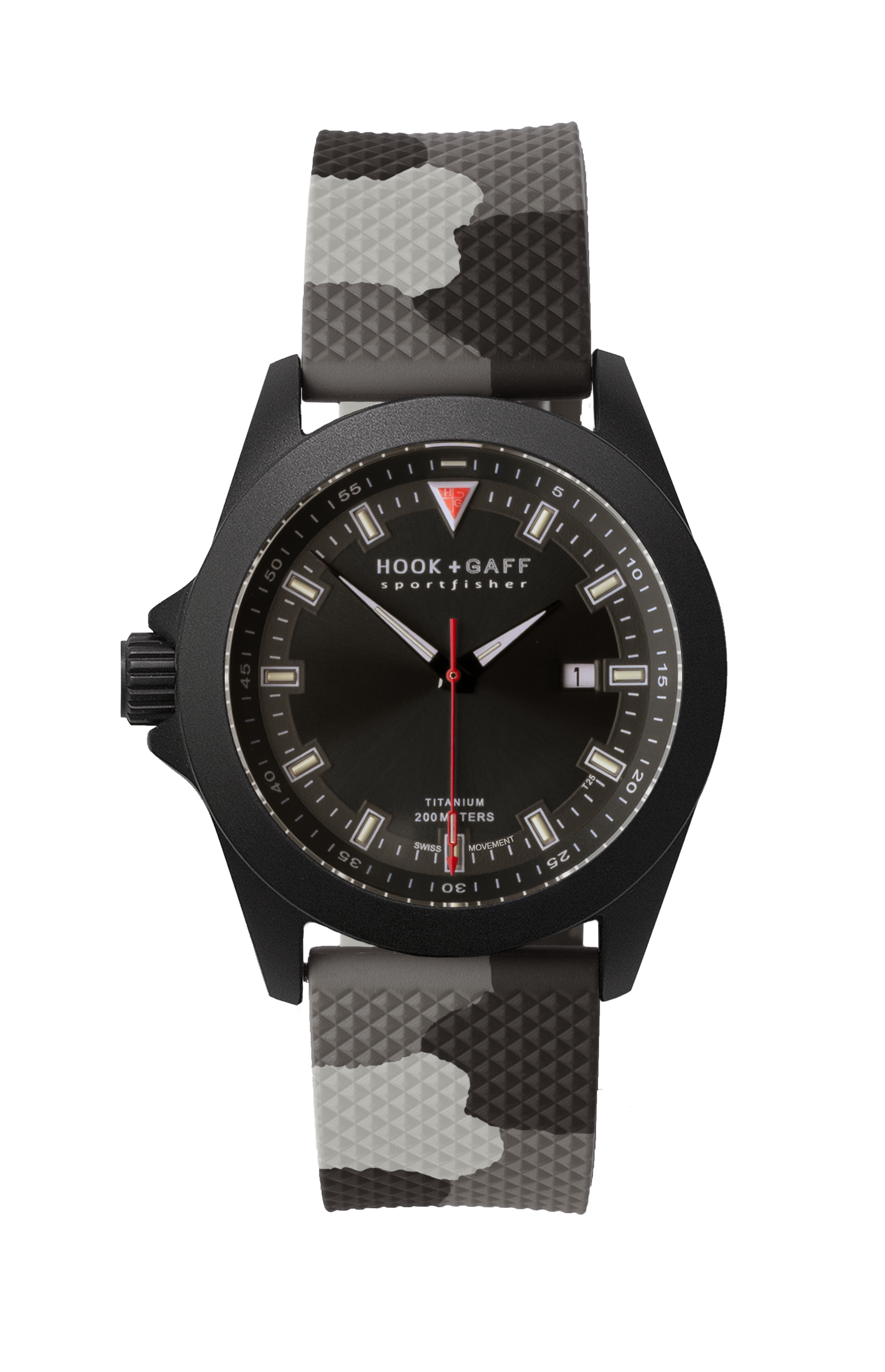 Sportfisher Black - Black Dial