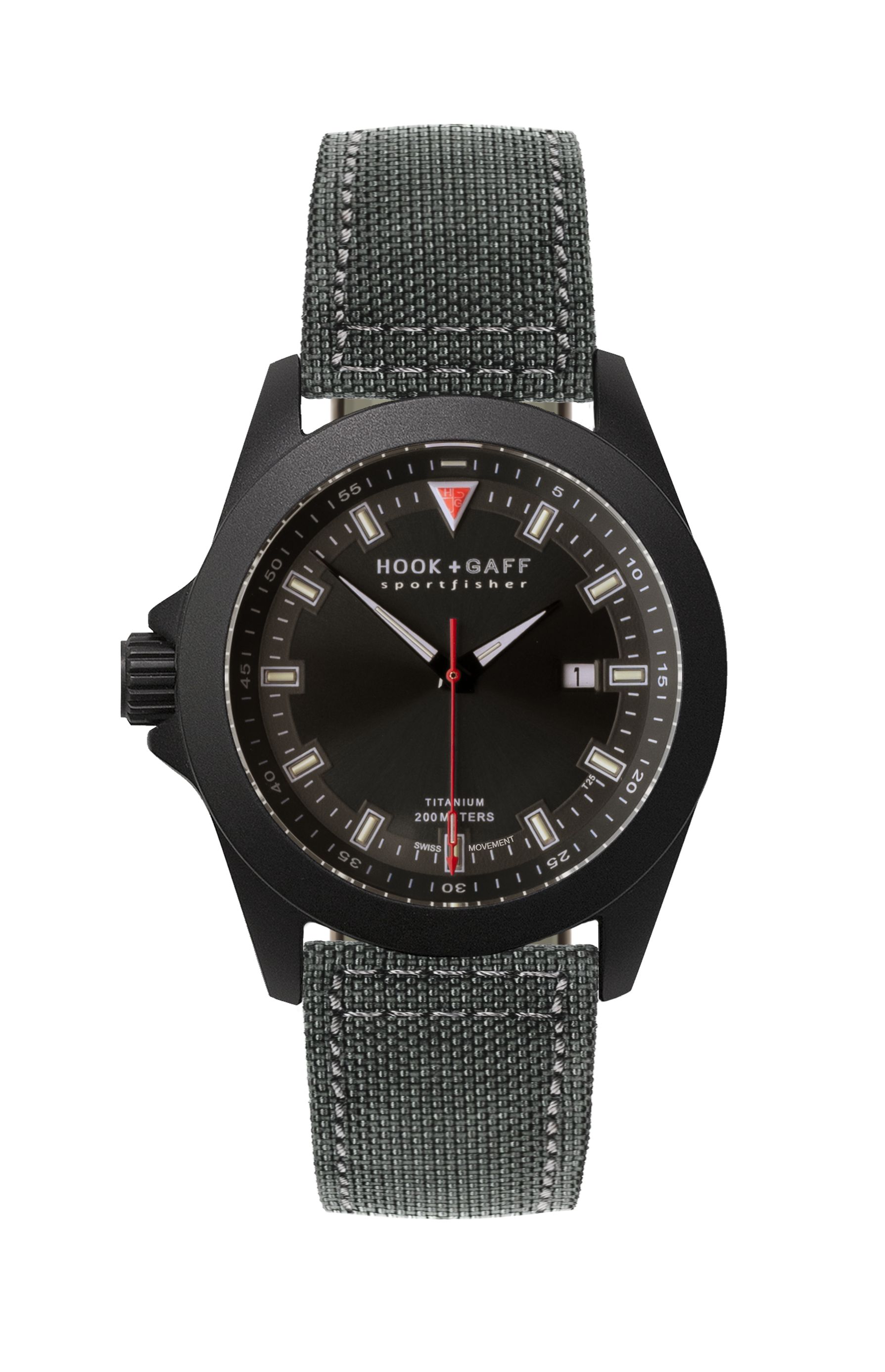 Sportfisher Black - Black Dial