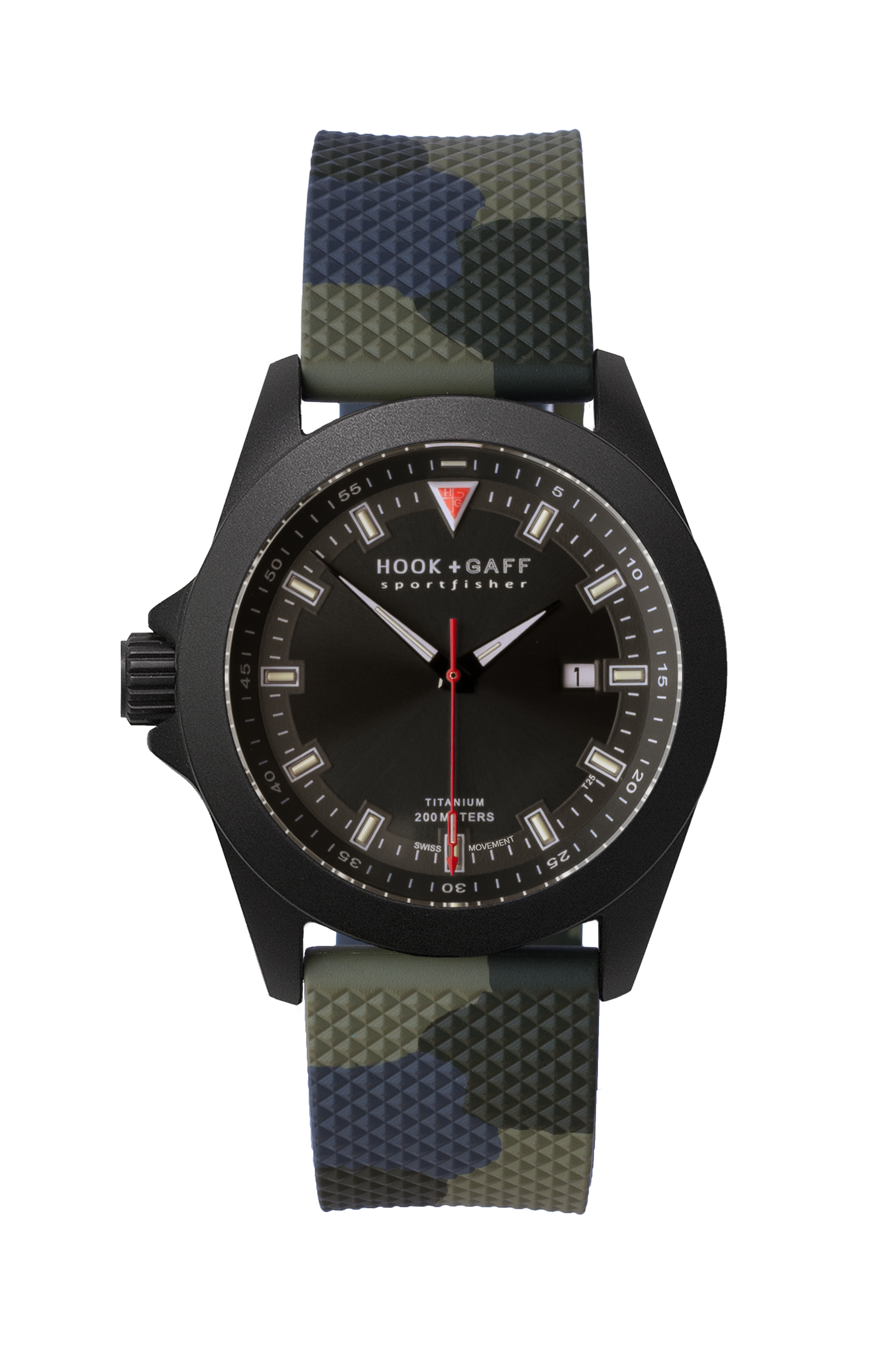 Sportfisher Black - Black Dial