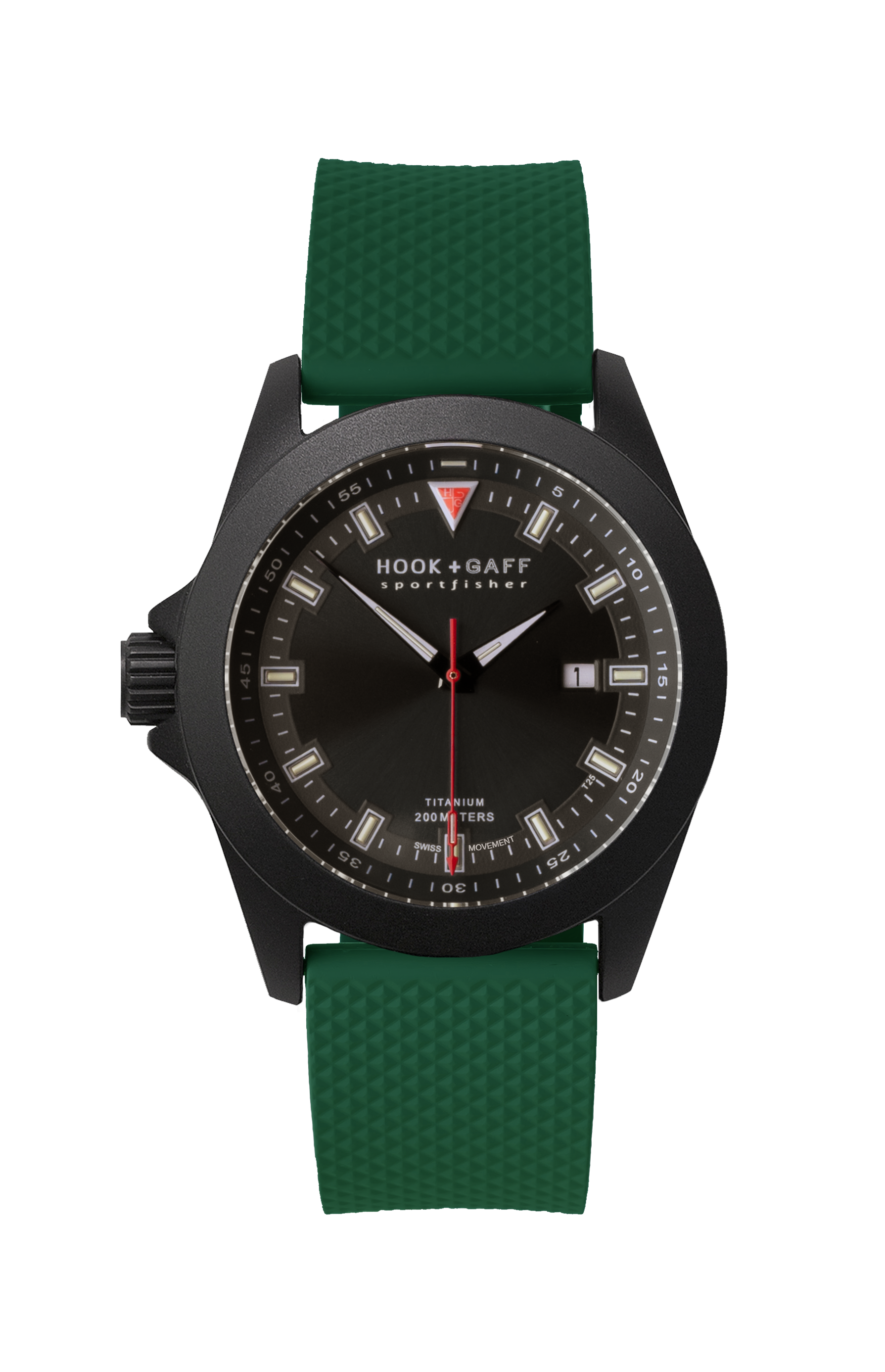 Sportfisher Black - Black Dial