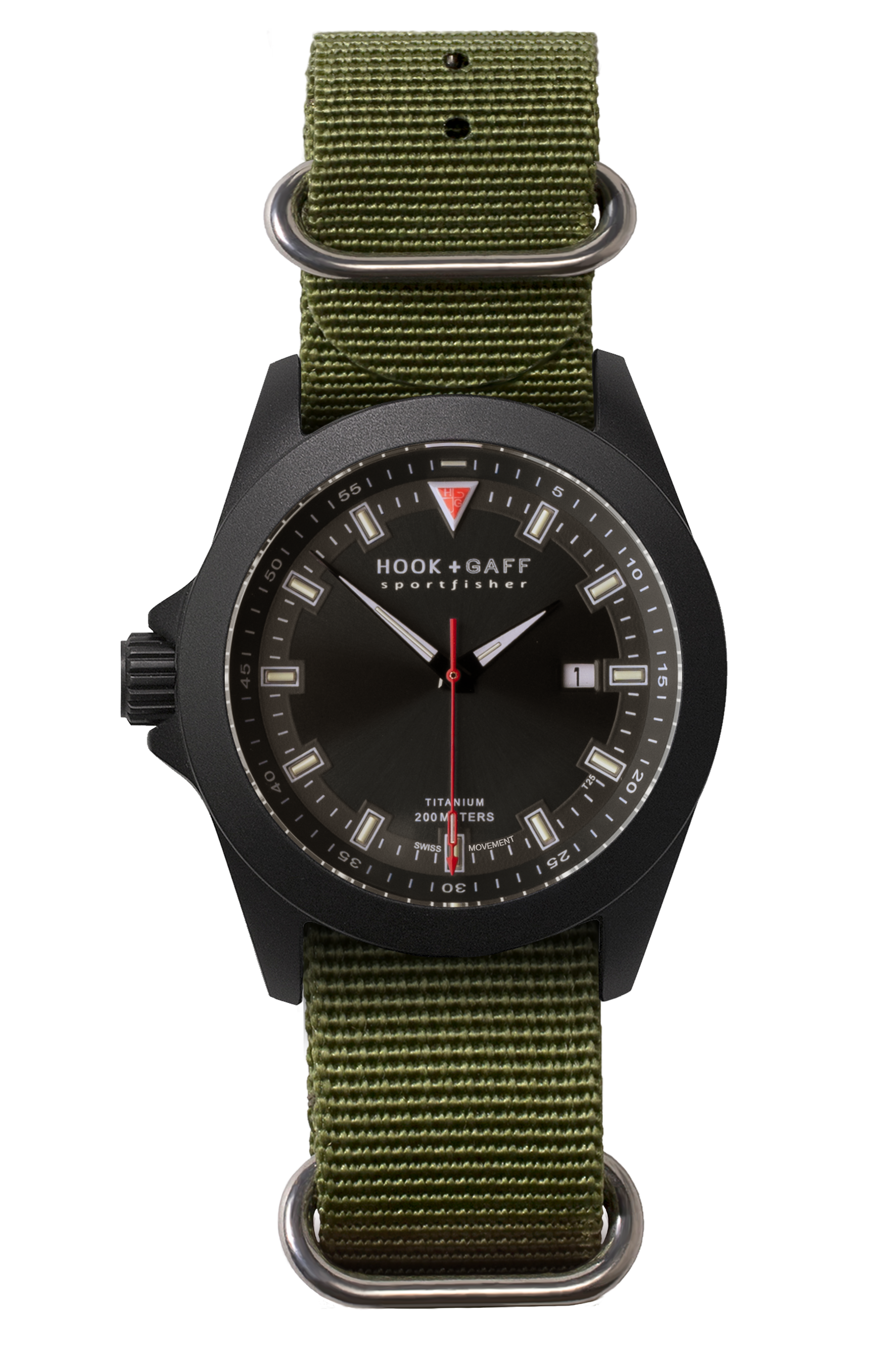 Sportfisher Black - Black Dial