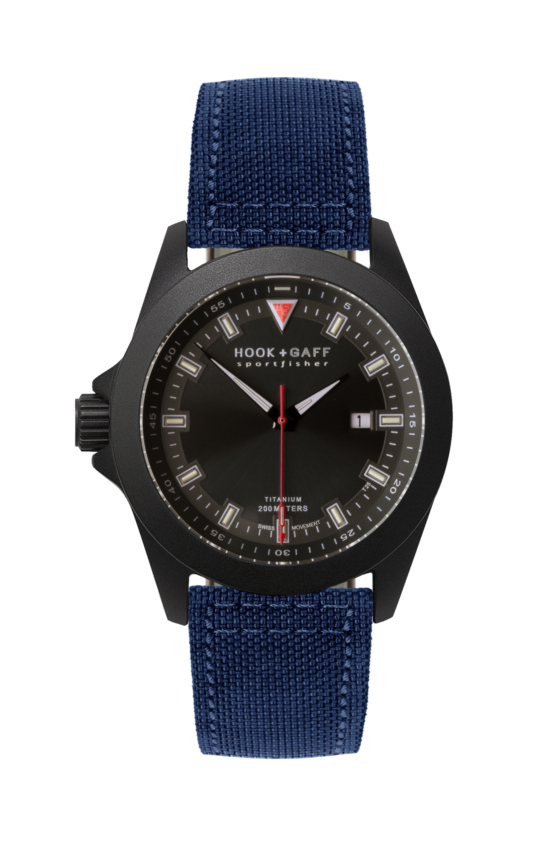 Sportfisher Black - Black Dial