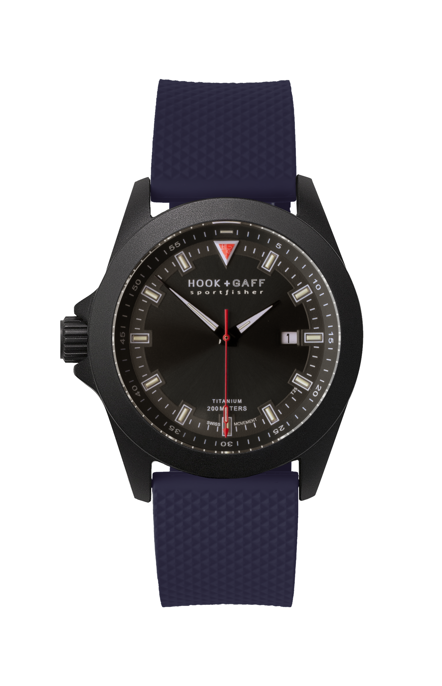 Sportfisher Black - Black Dial