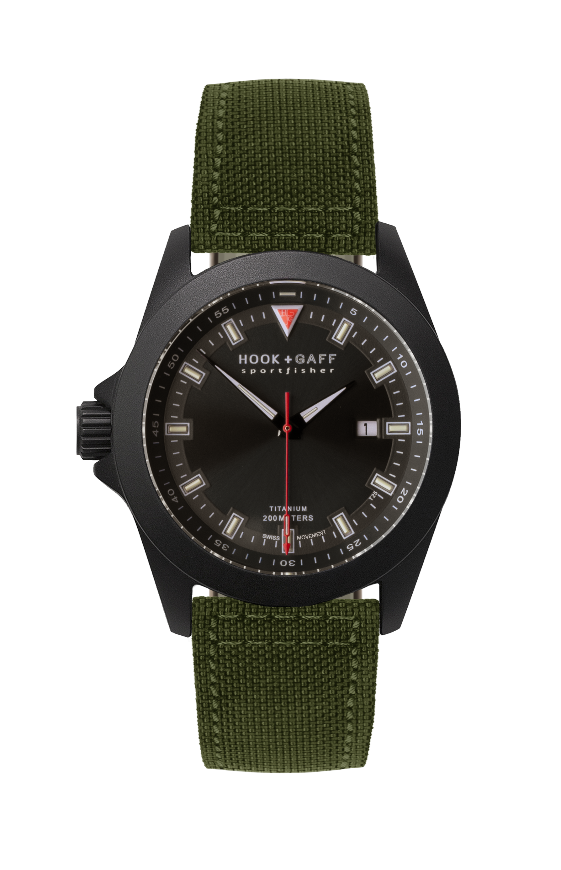 Sportfisher Black - Black Dial