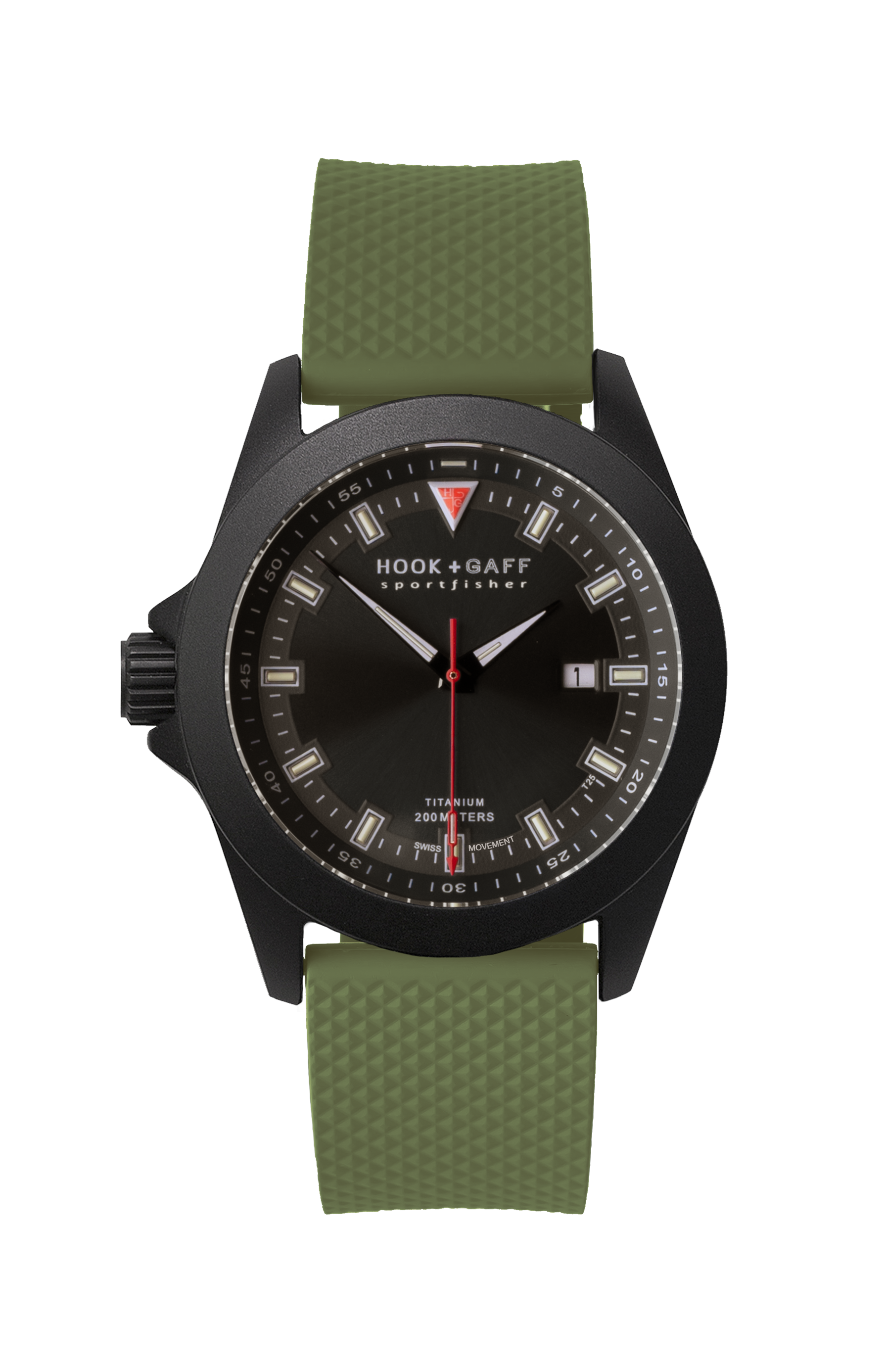 Sportfisher Black - Black Dial