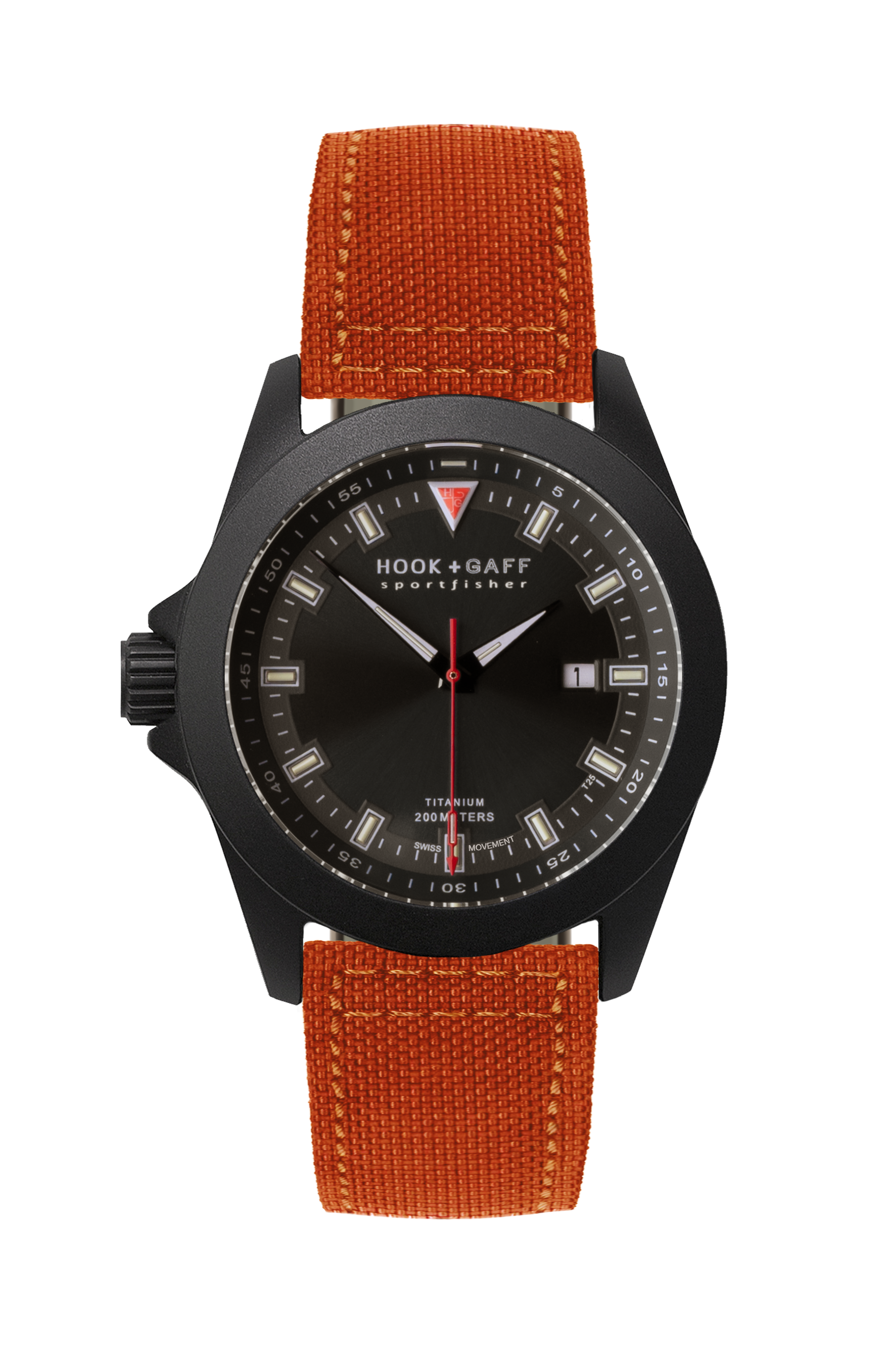 Sportfisher Black - Black Dial