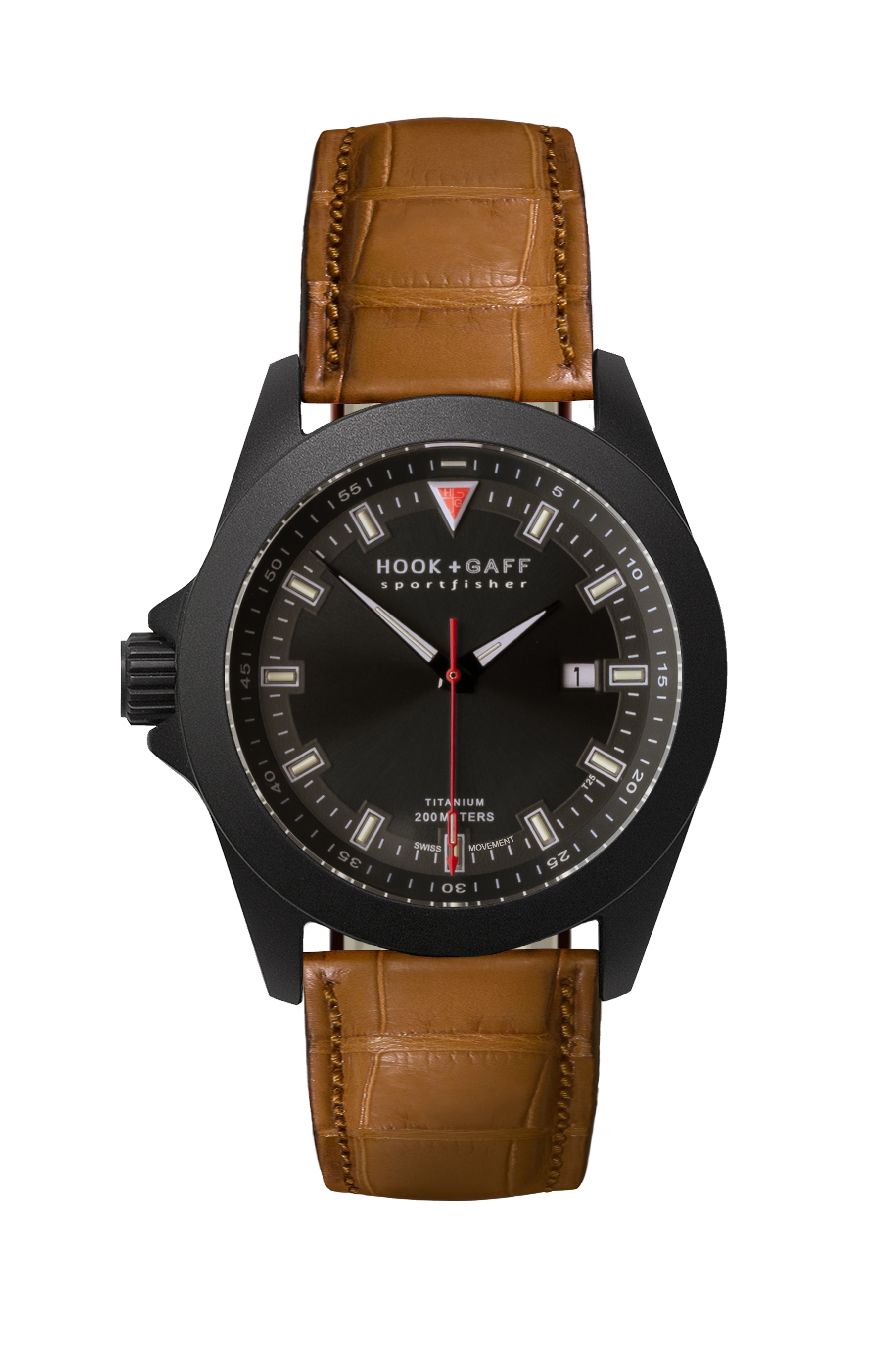 Sportfisher Black - Black Dial