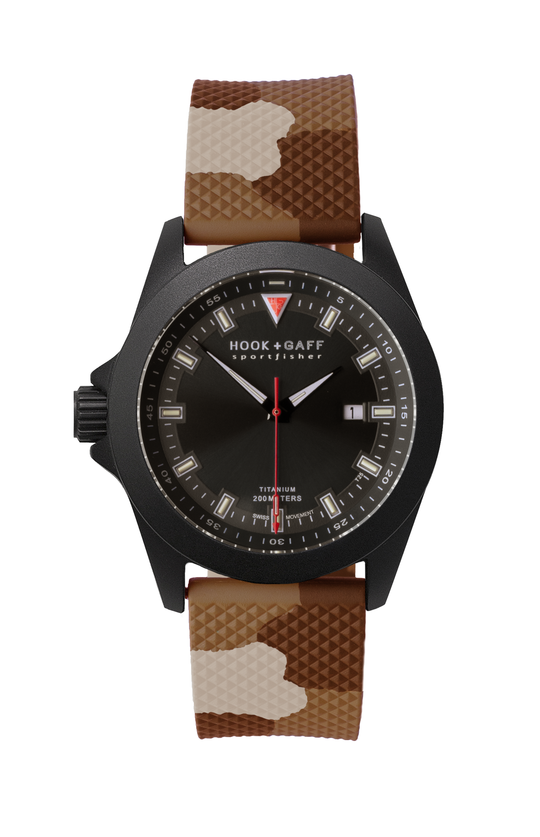 Sportfisher Black - Black Dial