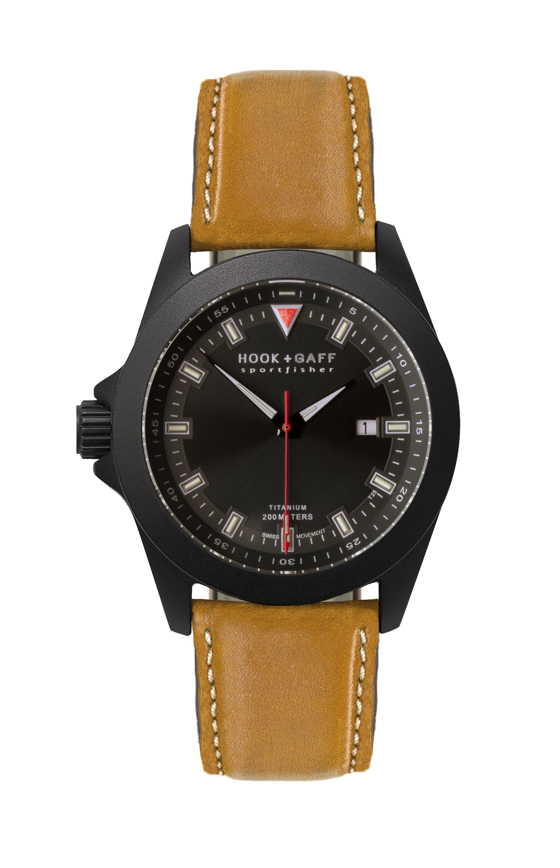 Sportfisher Black - Black Dial