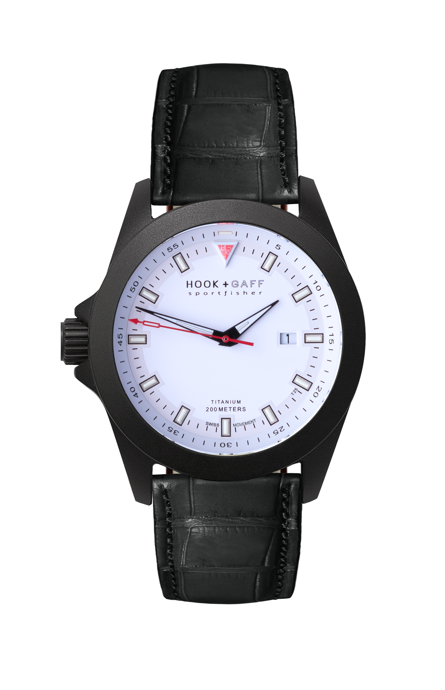 Sportfisher Black - White Dial