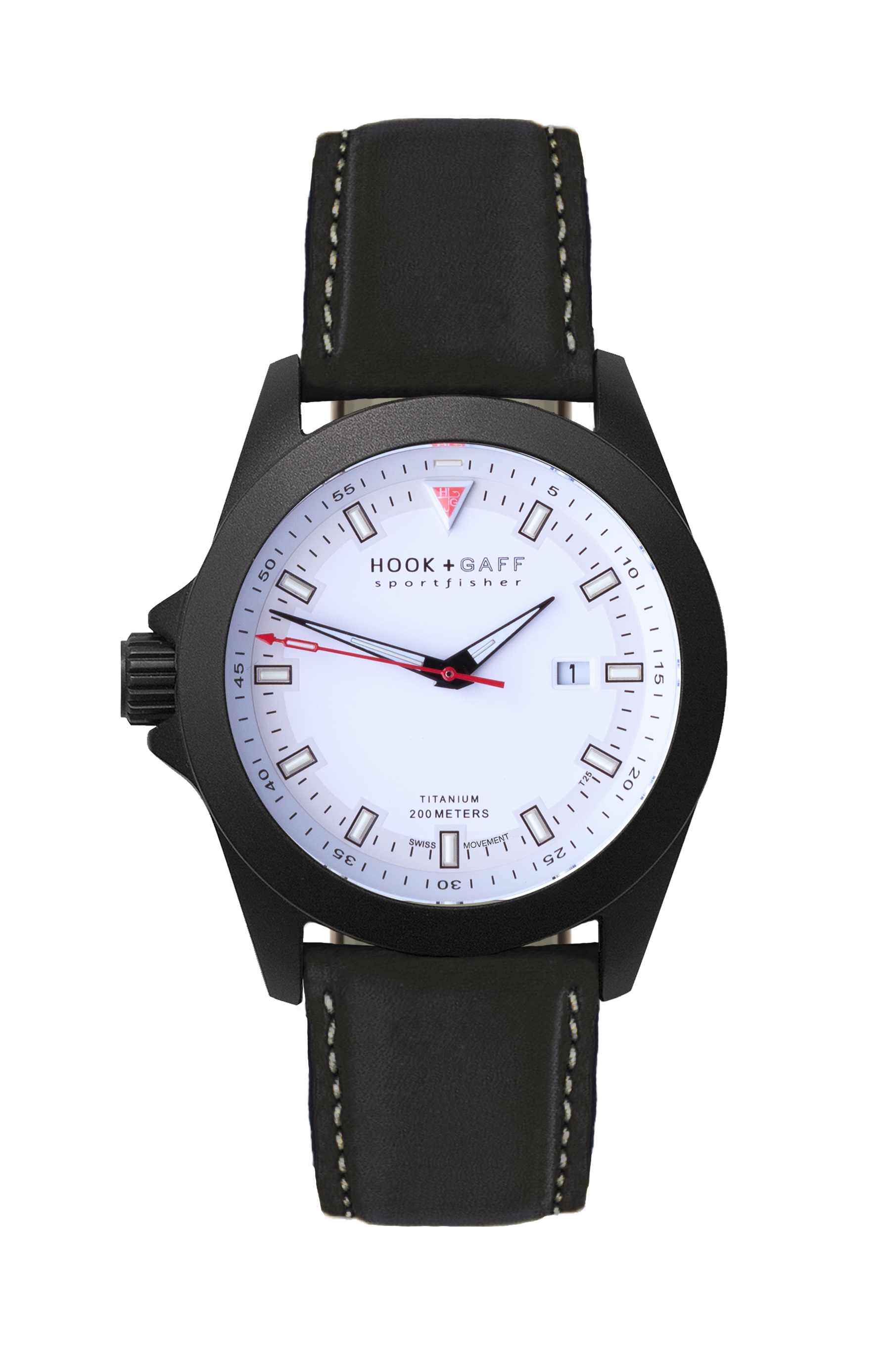 Sportfisher Black - White Dial