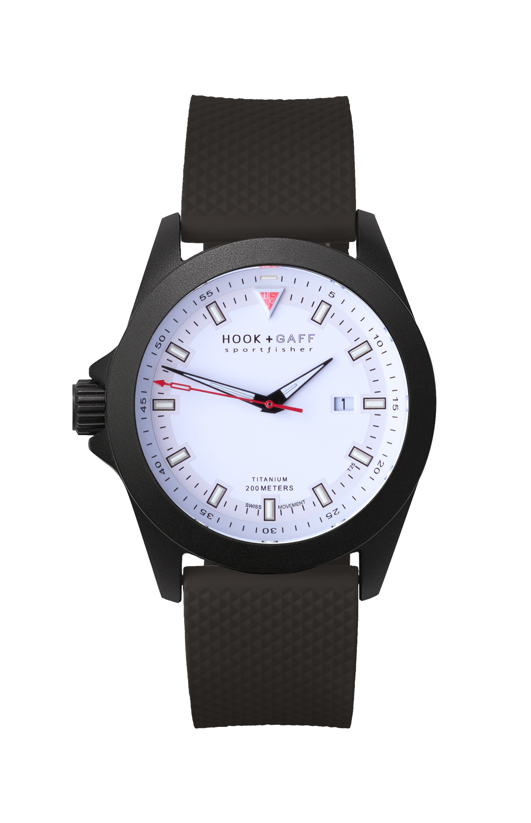 Sportfisher Black - White Dial