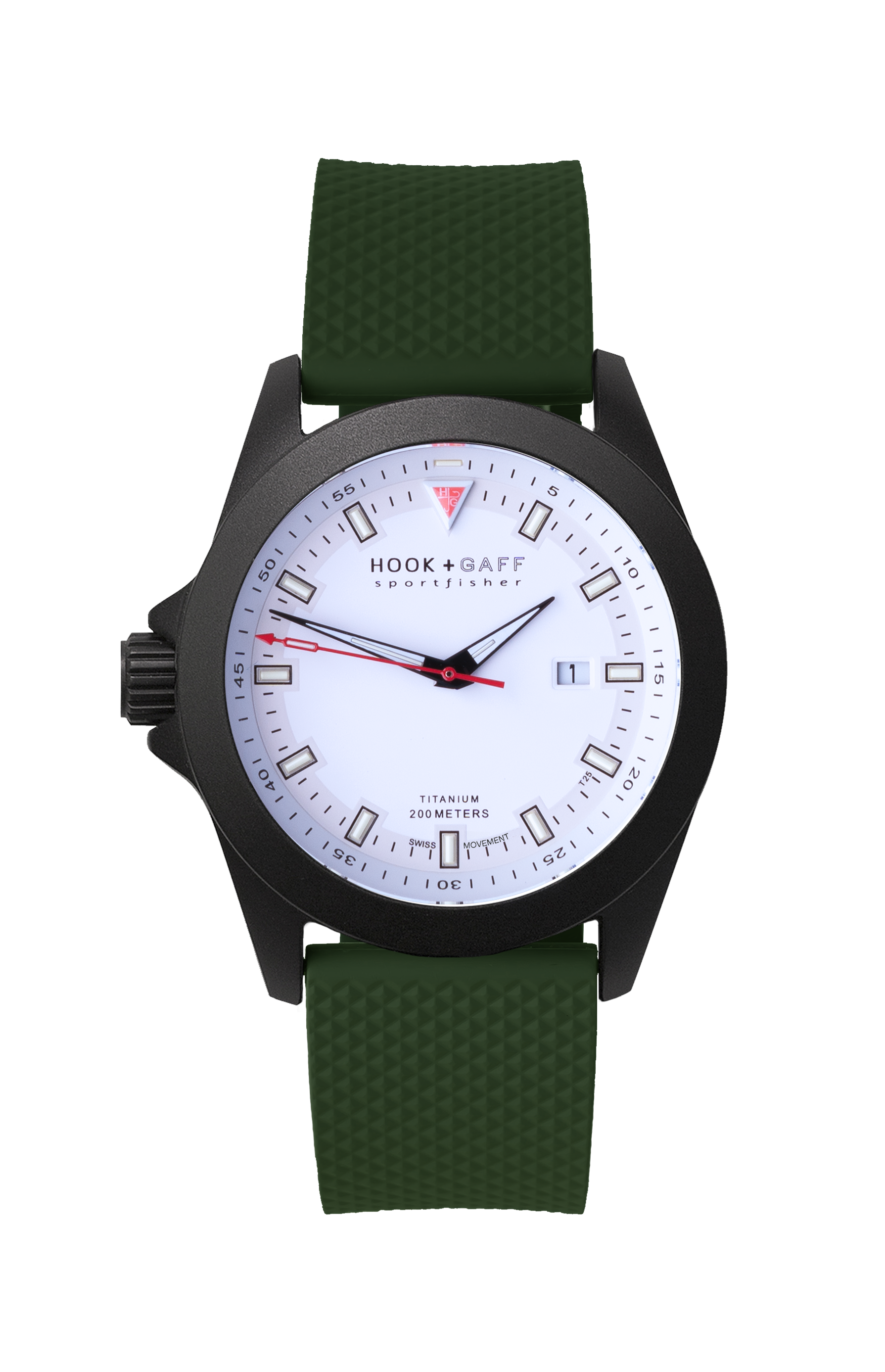 Sportfisher Black - White Dial