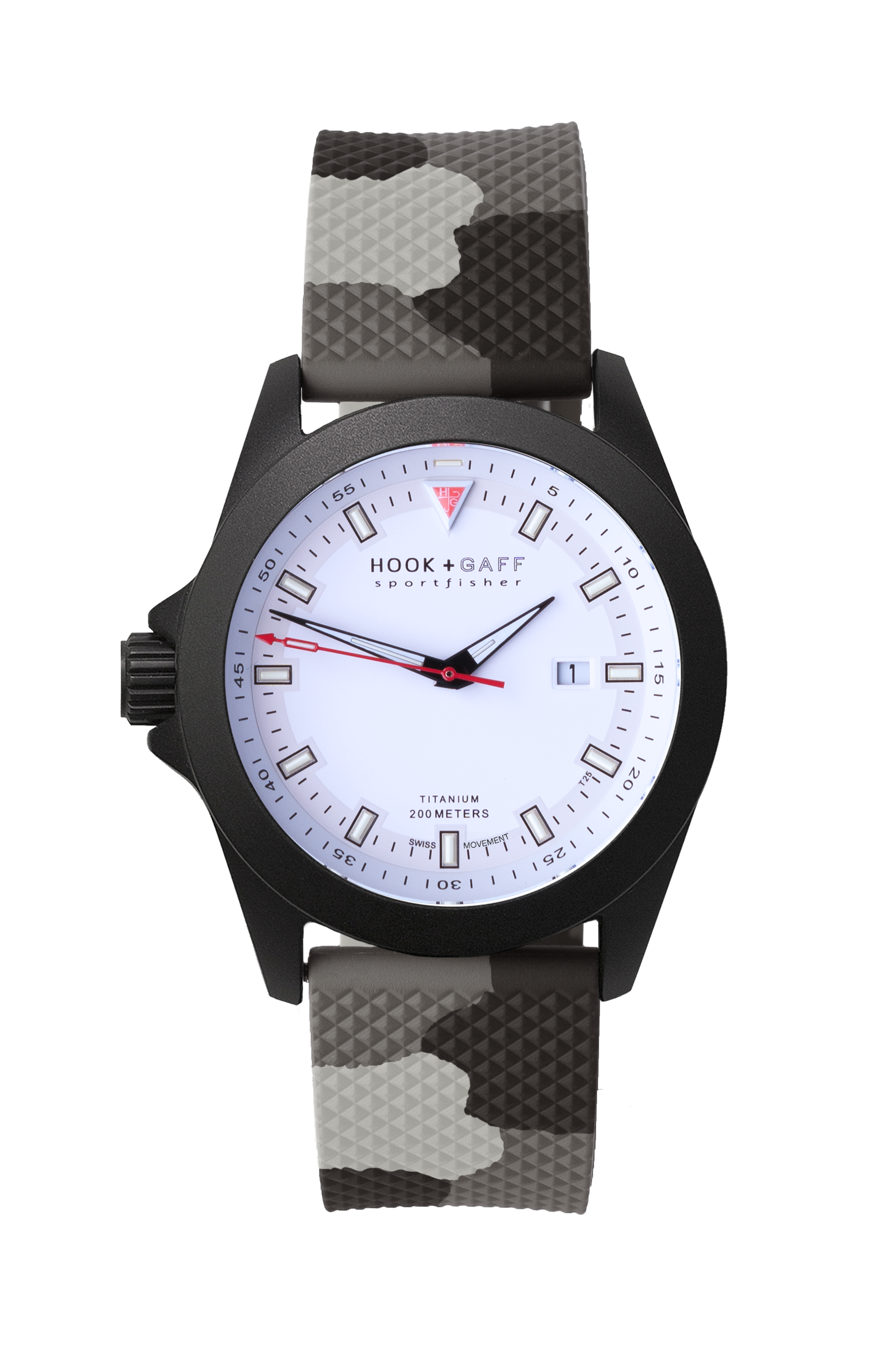 Sportfisher Black - White Dial