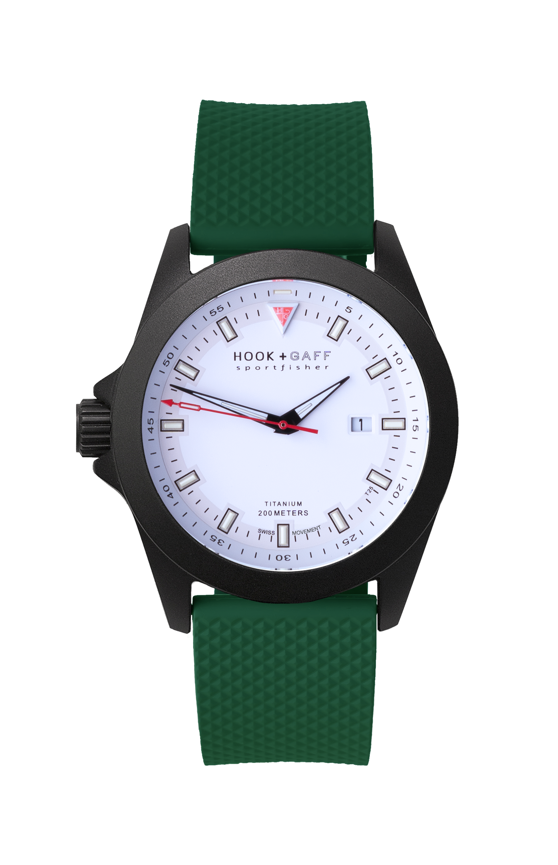 Sportfisher Black - White Dial