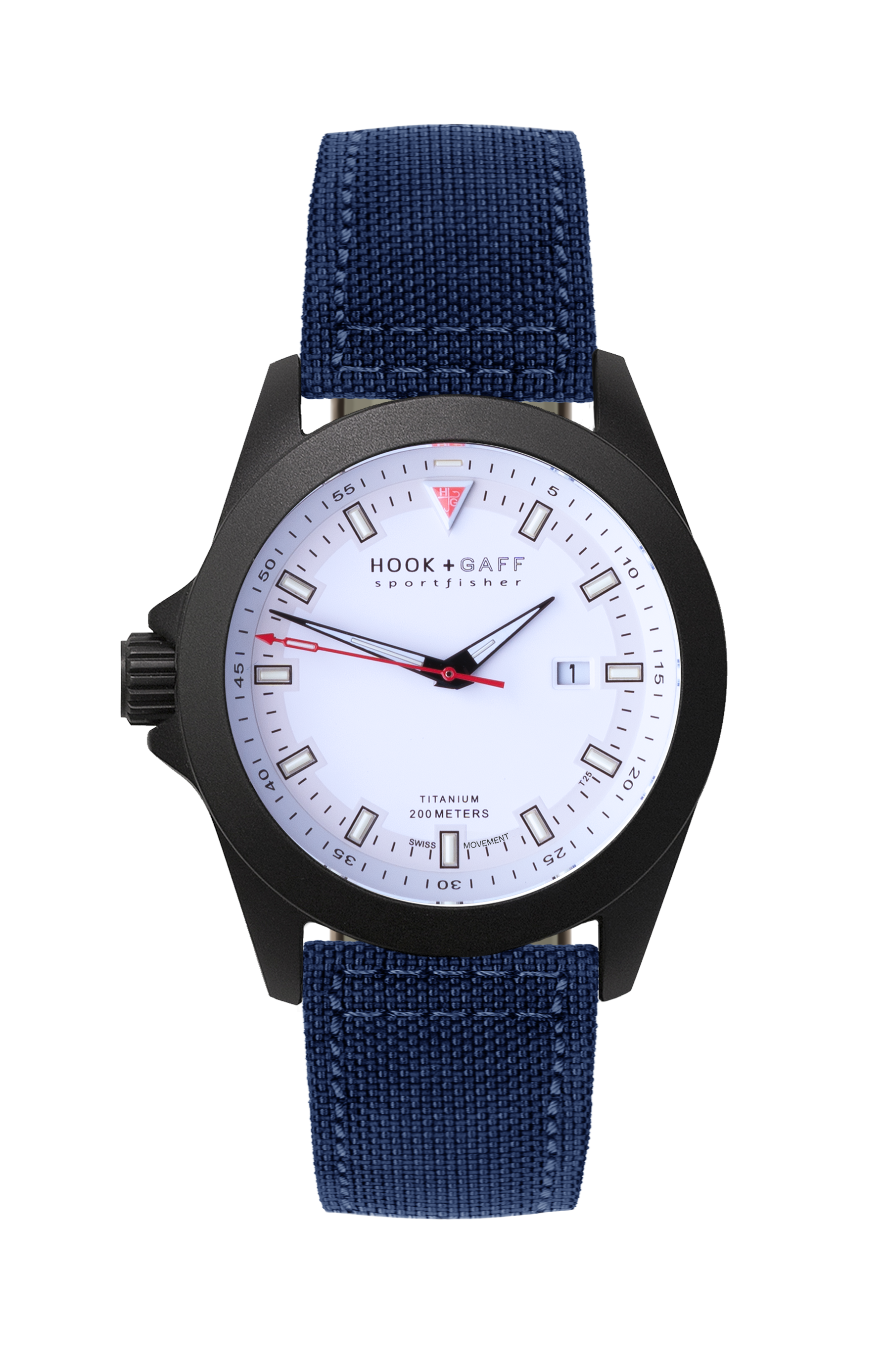 Sportfisher Black - White Dial