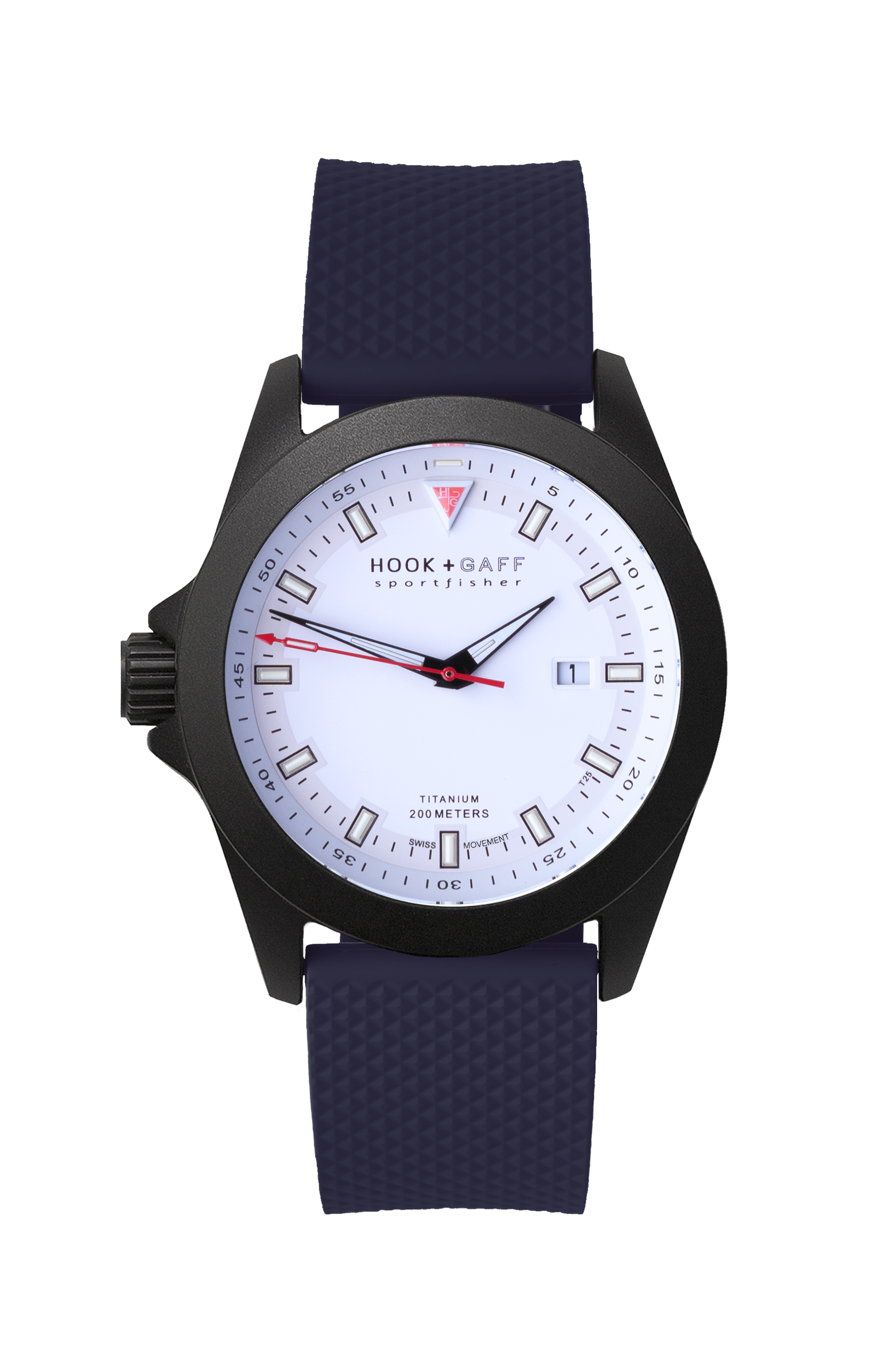 Sportfisher Black - White Dial