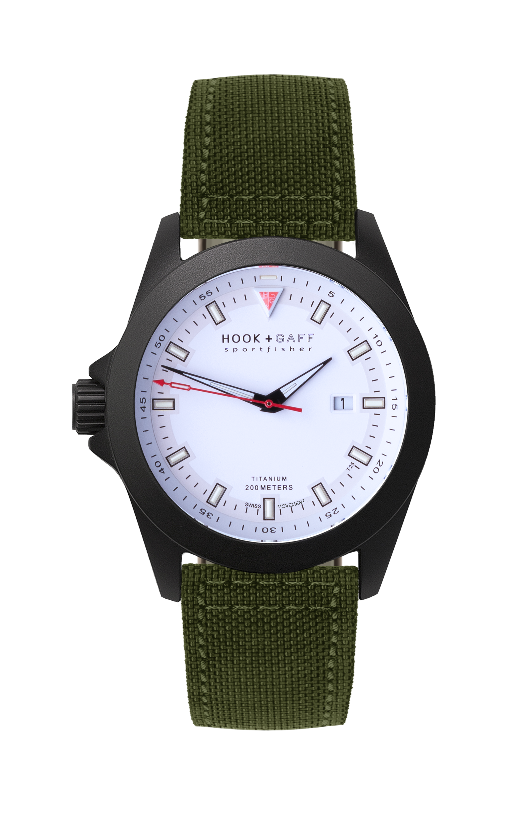 Sportfisher Black - White Dial