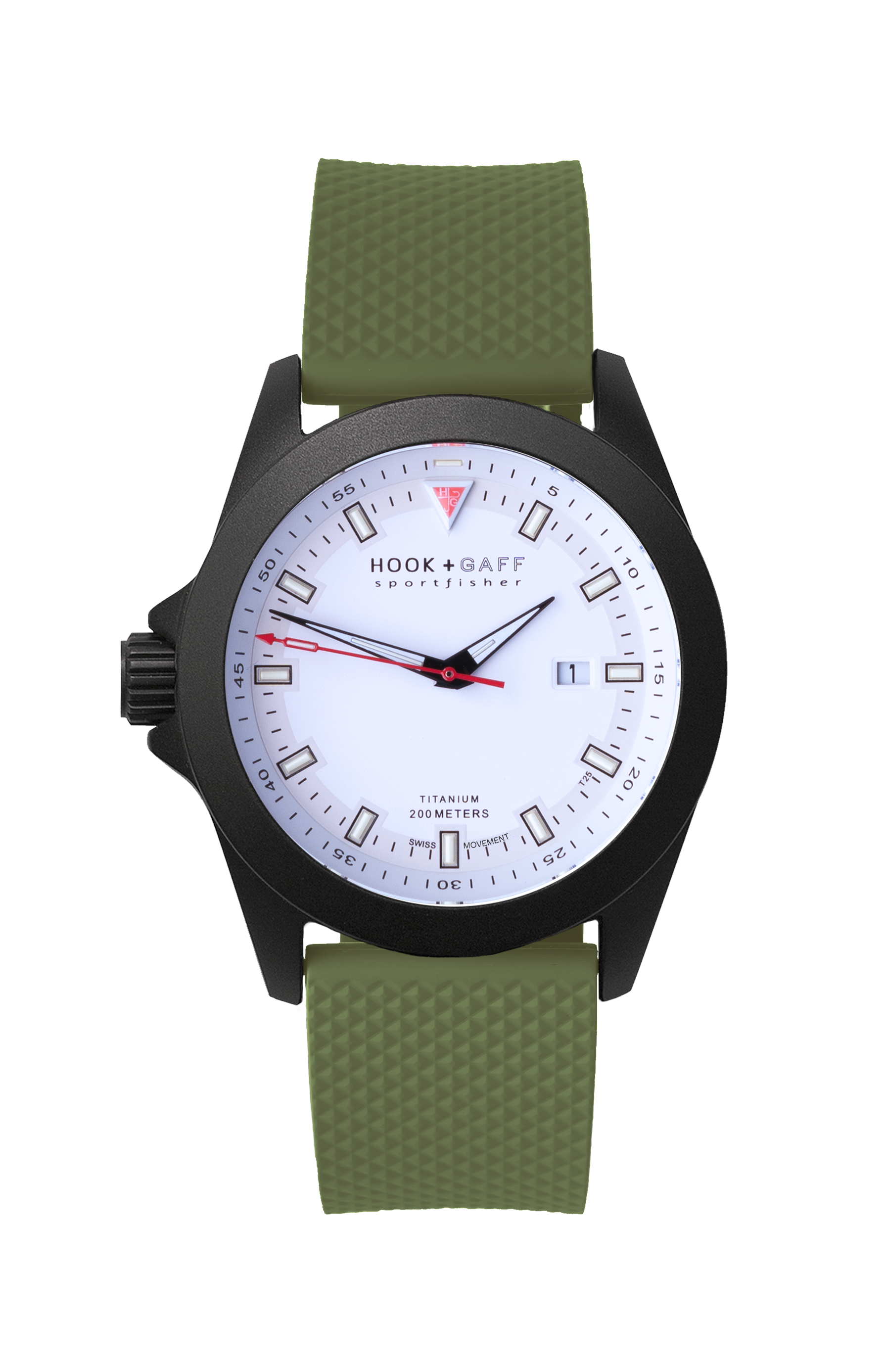 Sportfisher Black - White Dial