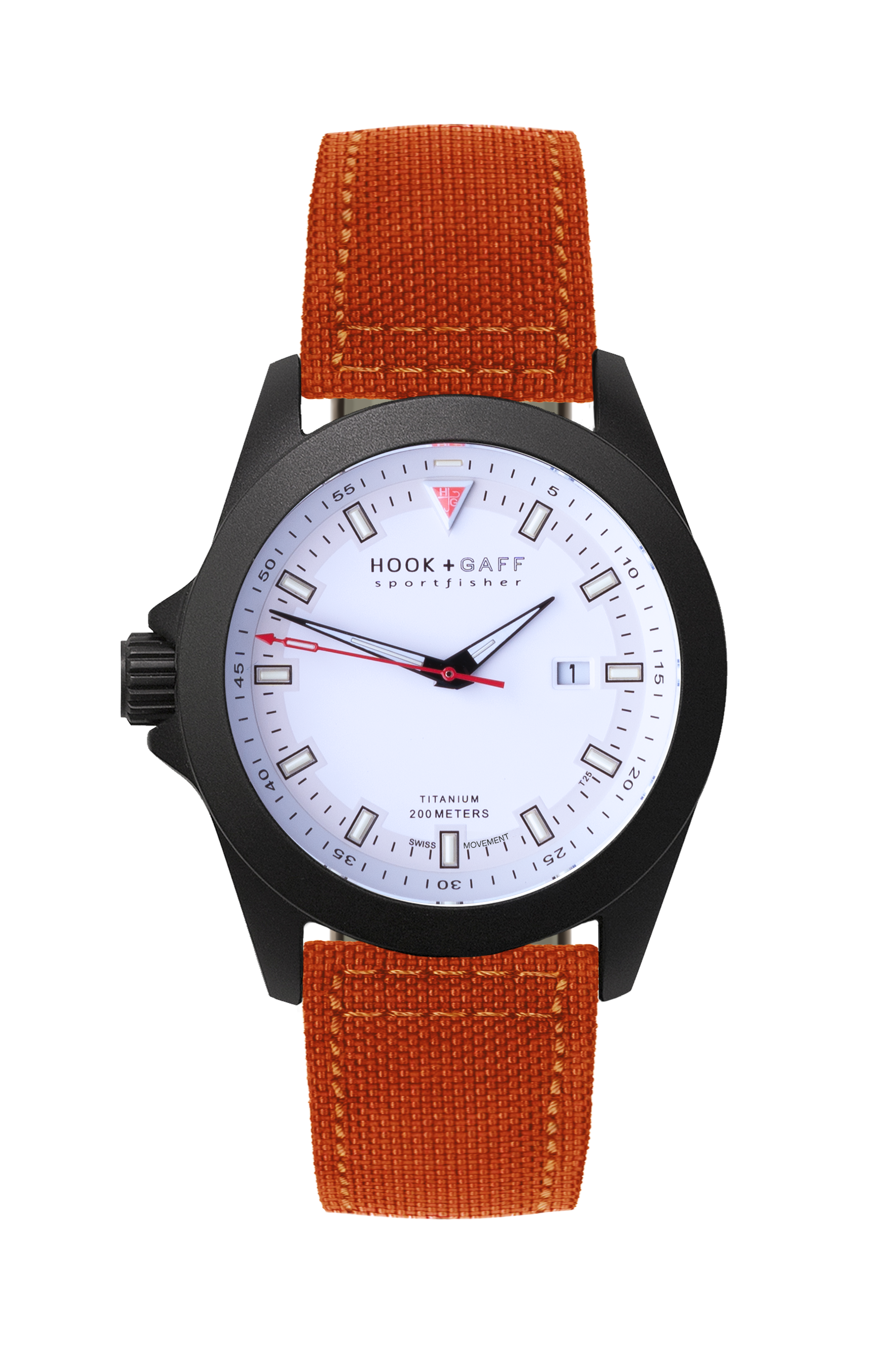 Sportfisher Black - White Dial